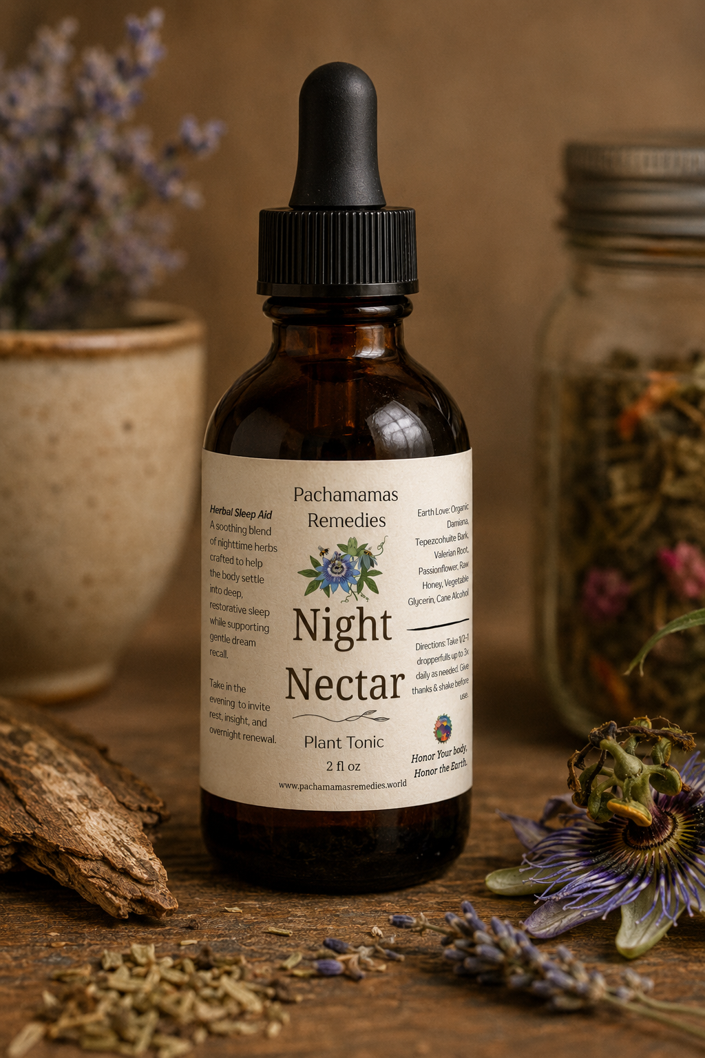 Night Nectar-- Sleep Tincture