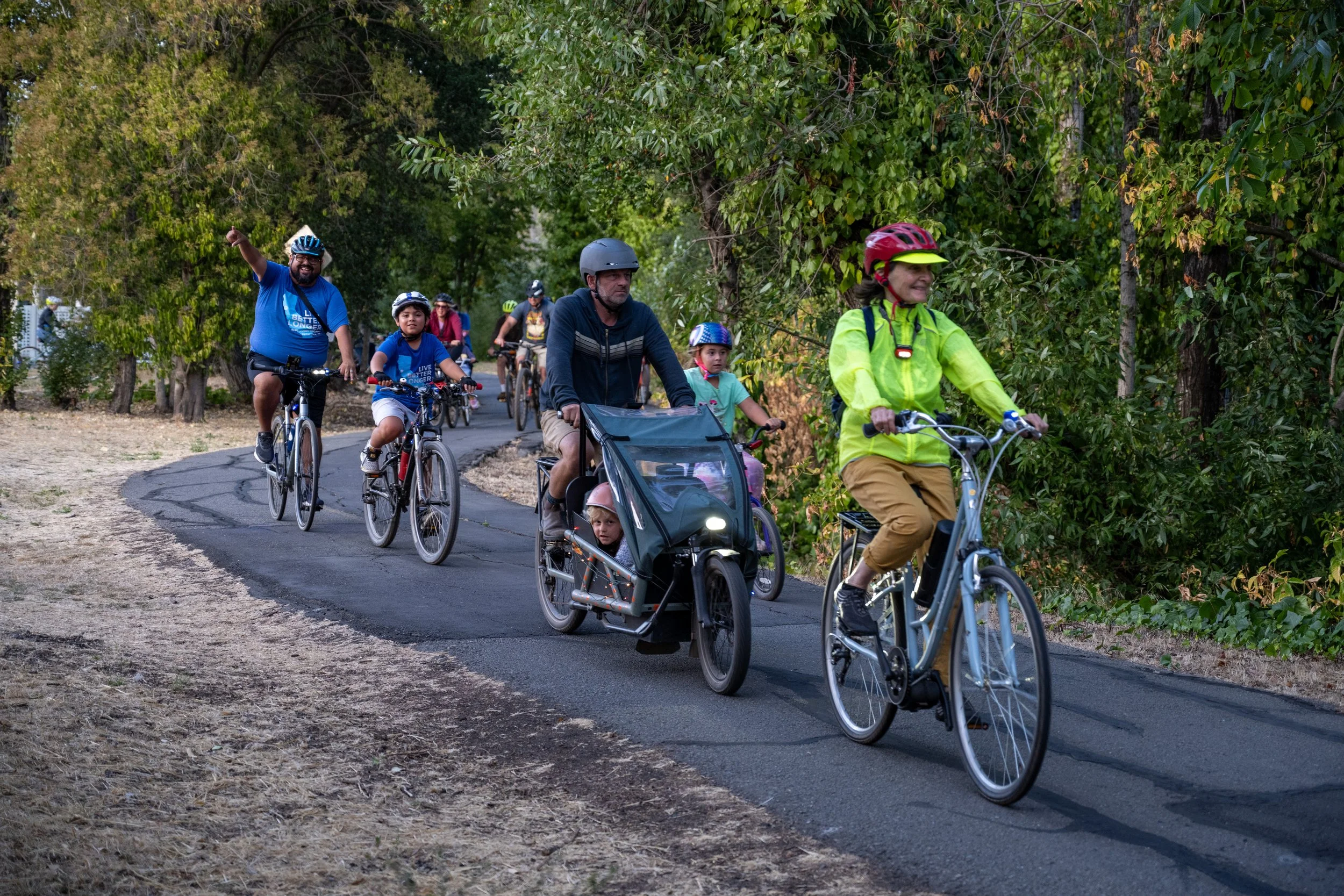Bike Riders on LCT, Blue Zones.JPG