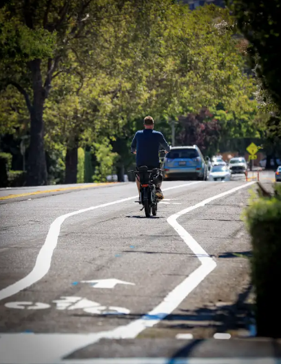 New bike lanes