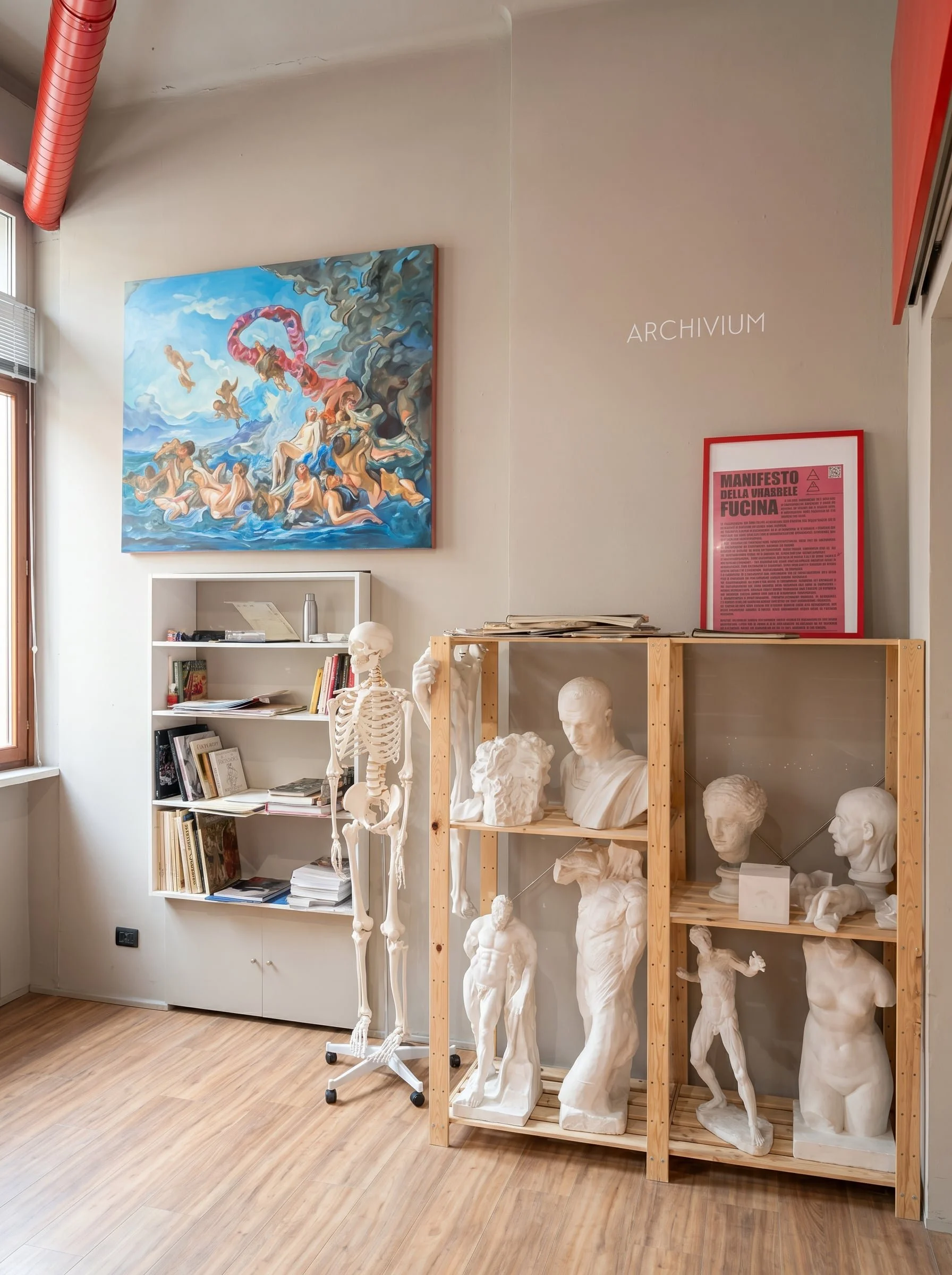 La Mirabile Fucina. Modelli in Gesso e Libreria.jpg