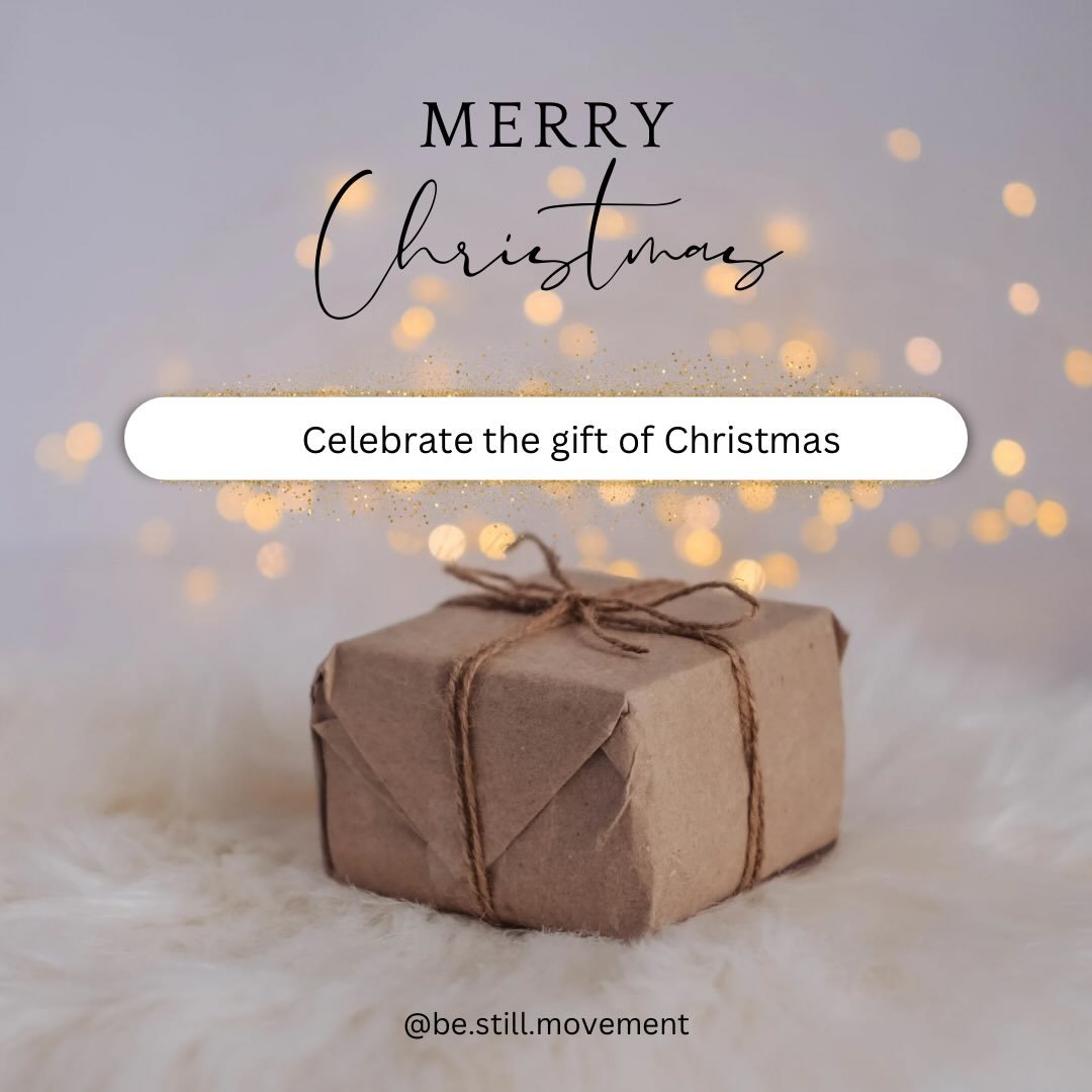 Merry Christmas, friends ✨

Take a moment to pause &amp; reflect on the most precious gift of Christmas. The reason why we celebrate - Christ&rsquo;s birth.

O how wonderful it is to honor the presence of Jesus both as He entered the world &amp; His 