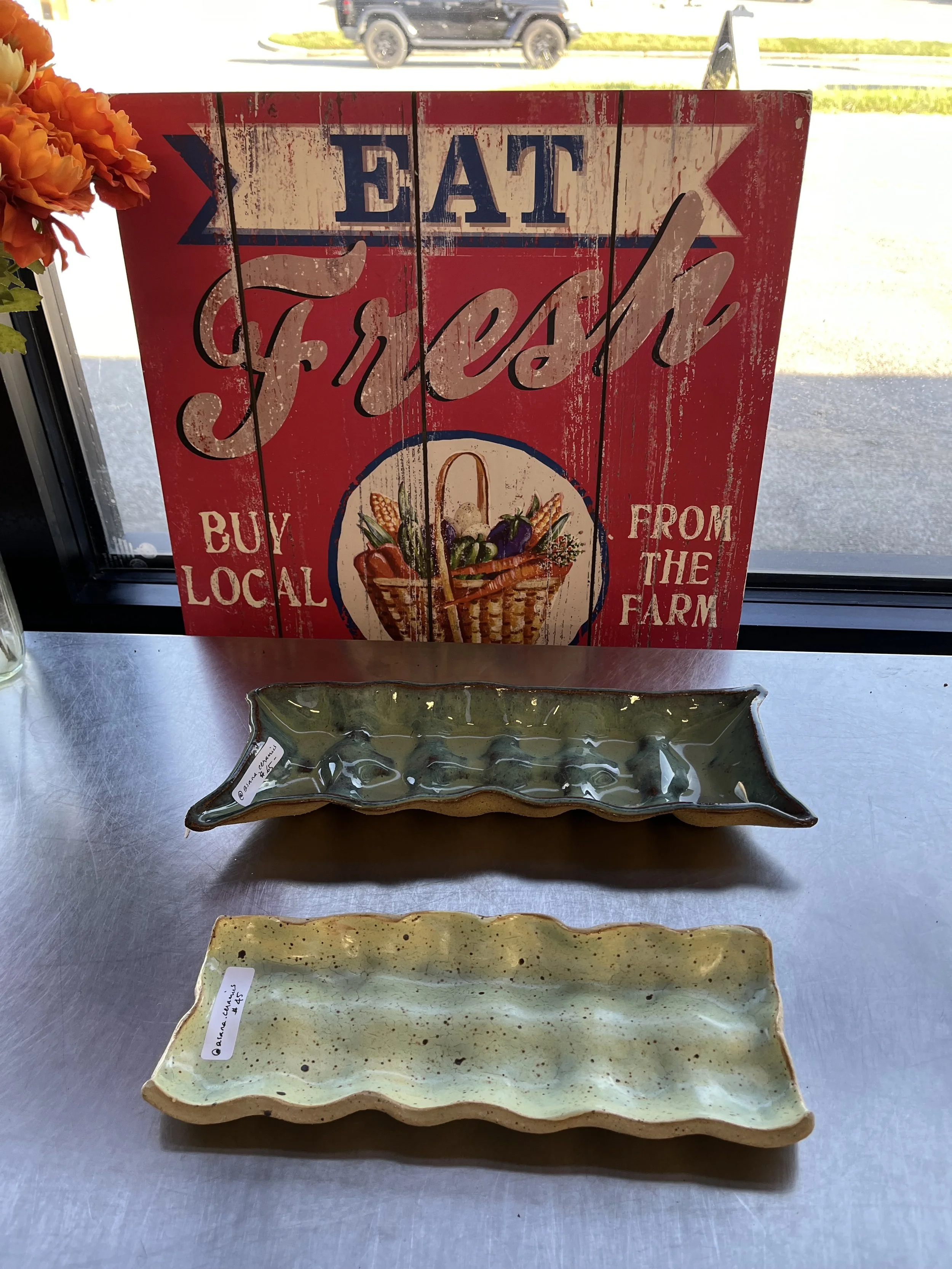 DIY Ceramic Egg Tray