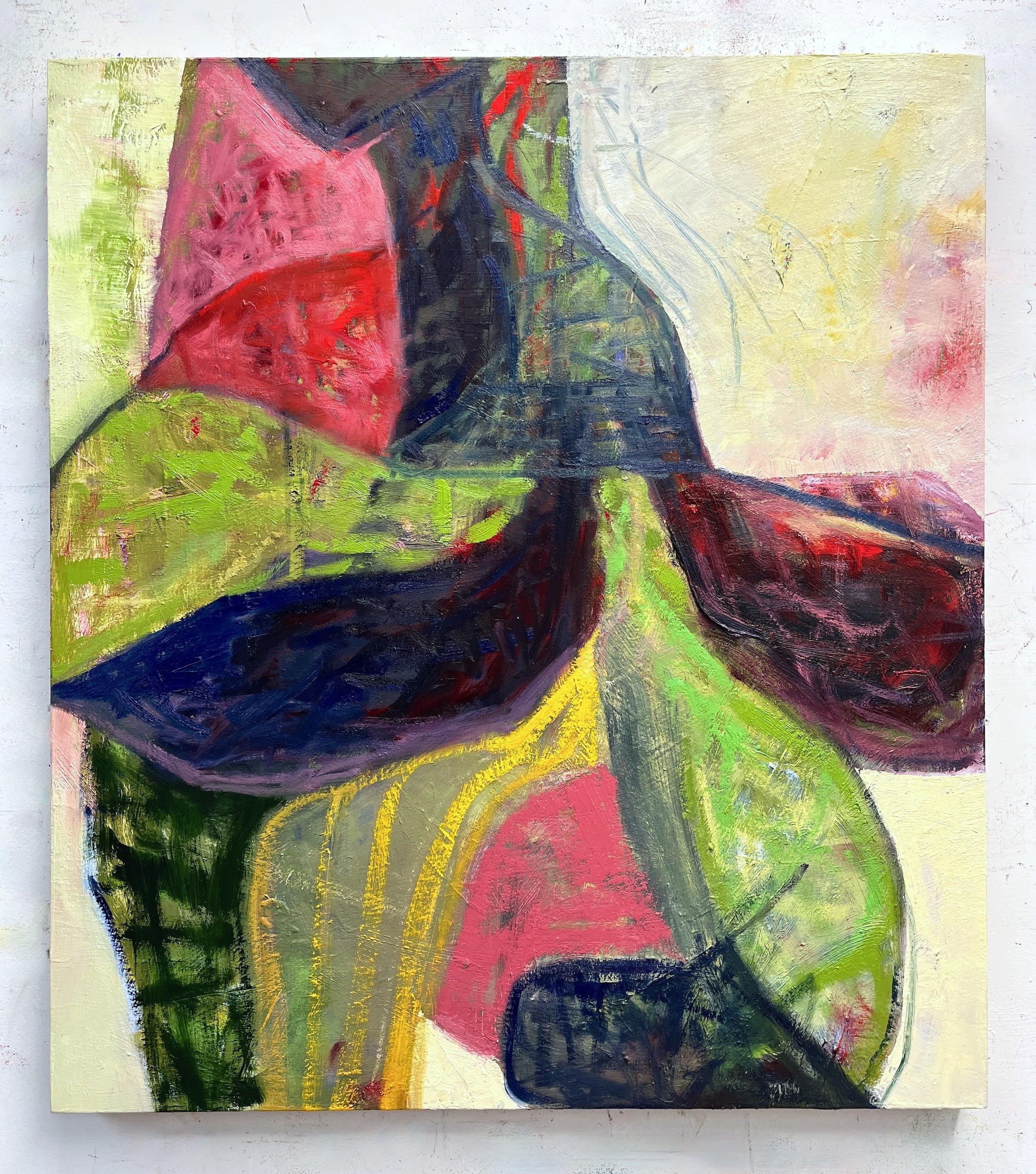  Configurations no. 13 , oil on wood panel, 36" x 32"