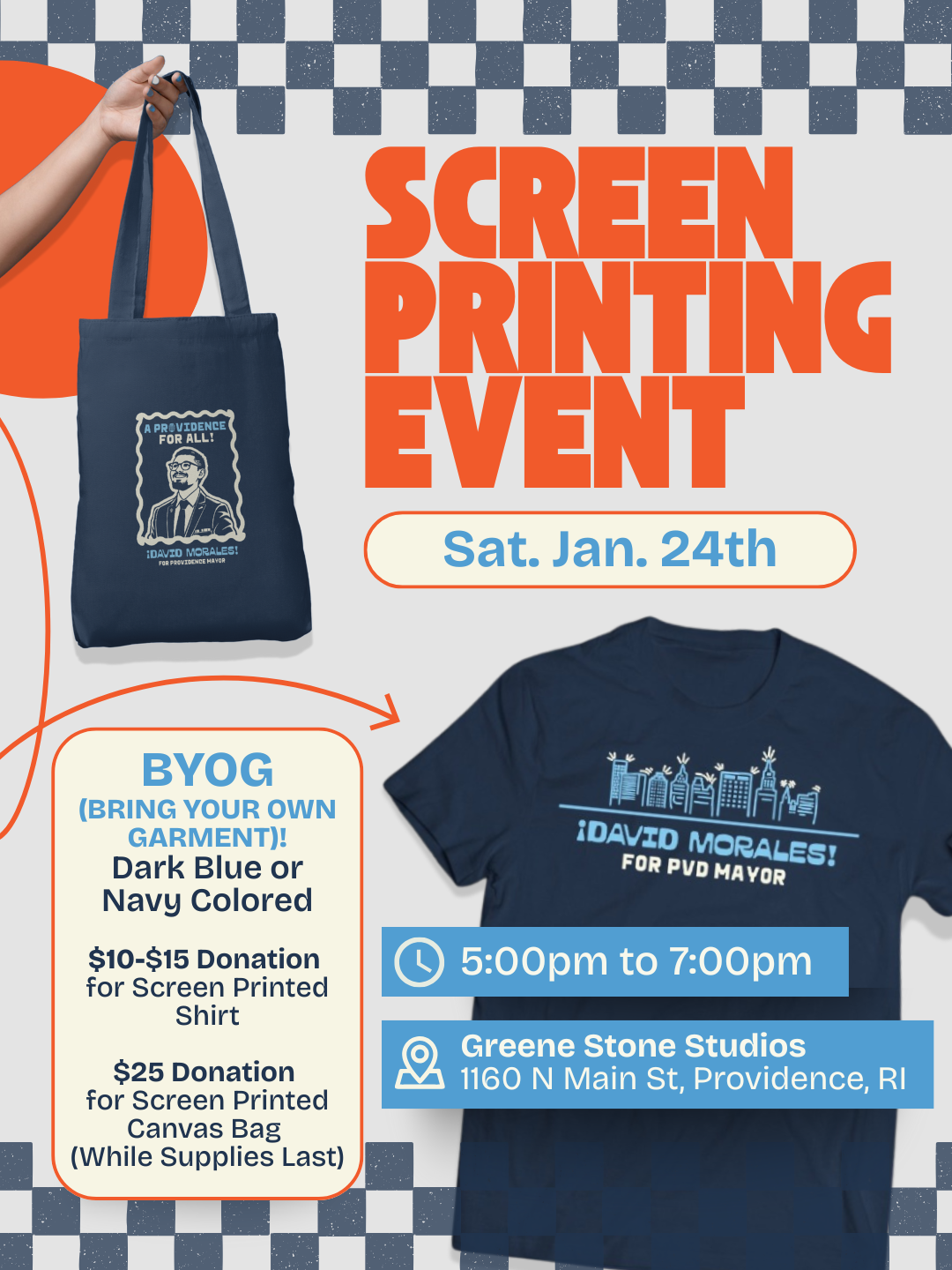Screen Printing Event