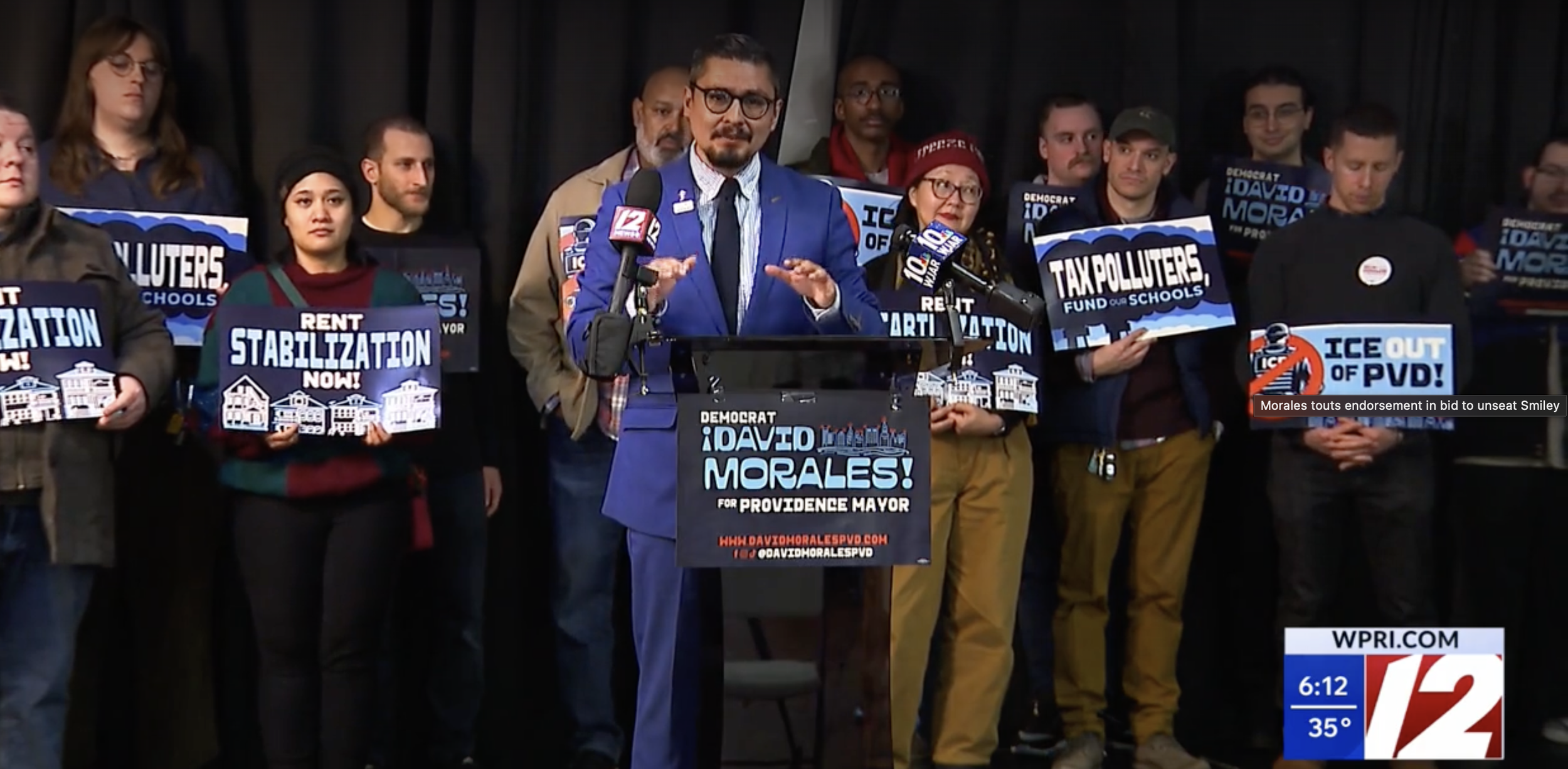 Reclaim RI backs Morales for mayor as Providence rent control debate continues