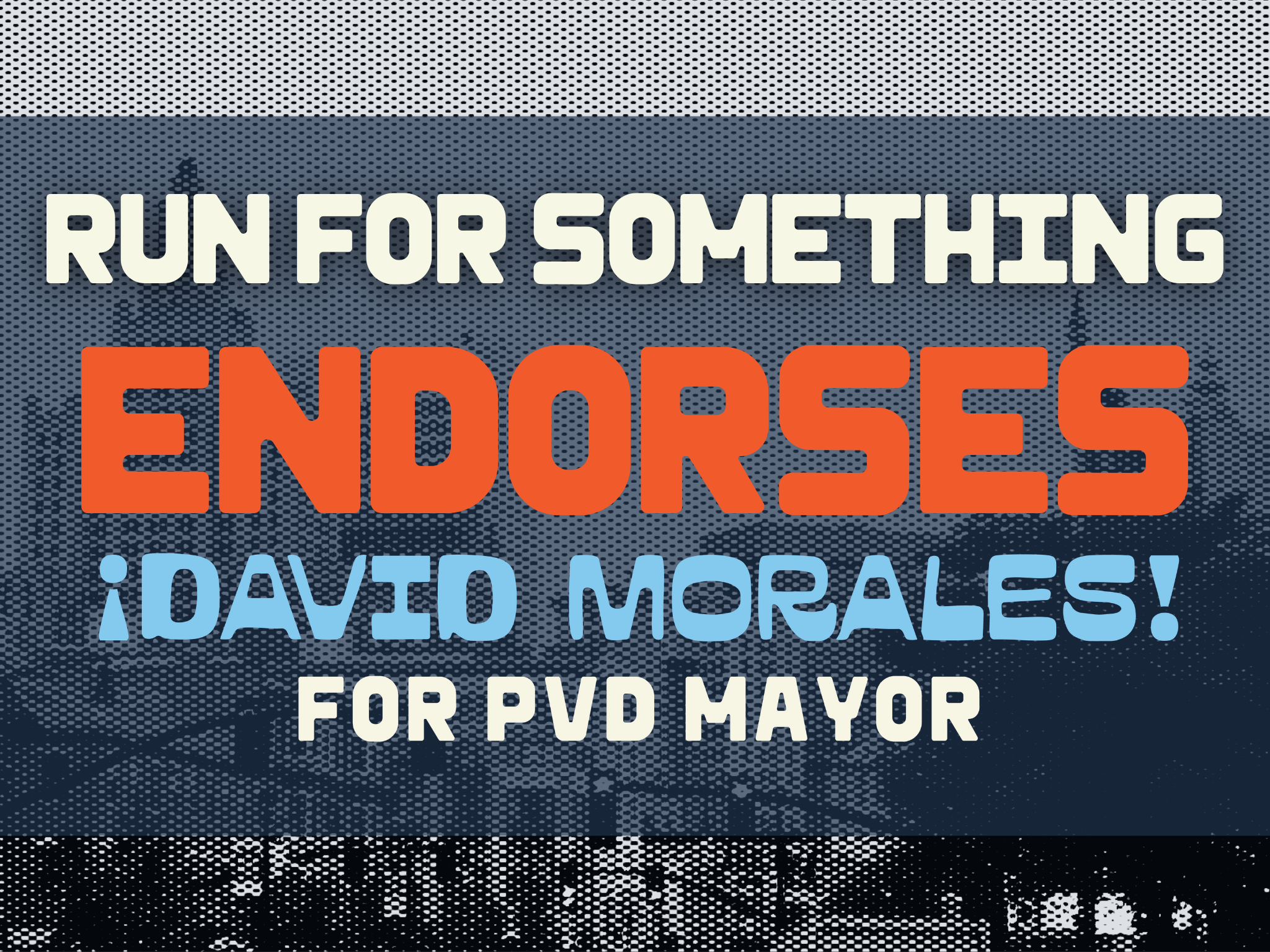Run for Something announces endorsement of David Morales