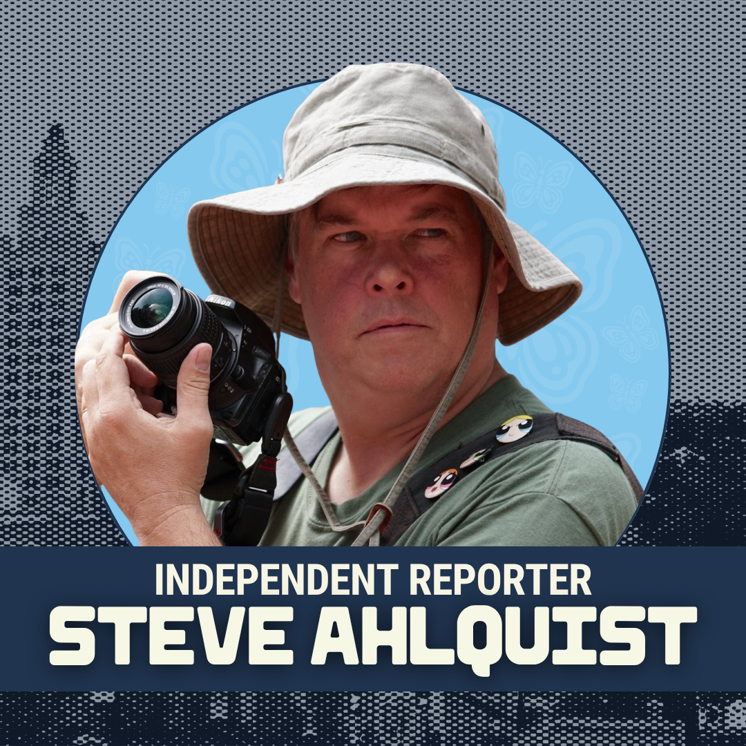 Endorsement graphic for Steve Ahlquist