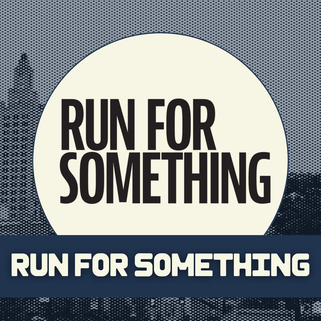Endorsement graphic for Run For Something