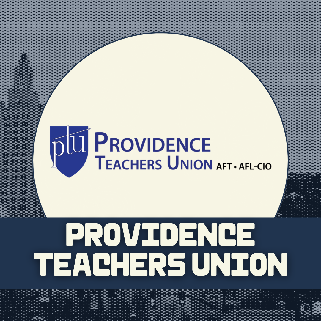 Endorsement graphic for the Providence Teachers Union