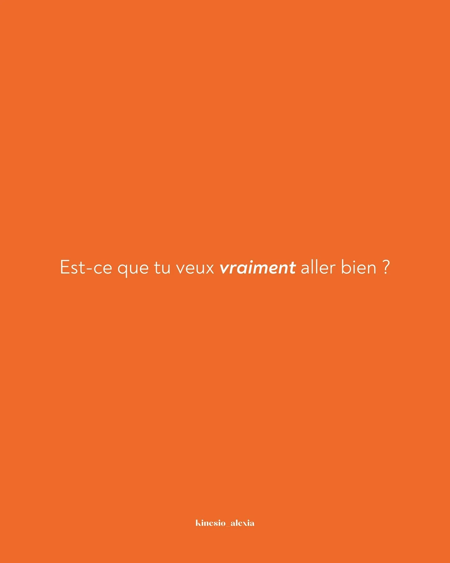✨ &ldquo;Est-ce que tu veux vraiment aller bien ?&rdquo;

Cette phrase, je l&rsquo;ai entendue dans le documentaire Le Pouvoir de l&rsquo;intention.
Elle m&rsquo;a tellement marqu&eacute;e que j&rsquo;avais envie de la partager avec vous.

Parce qu&r
