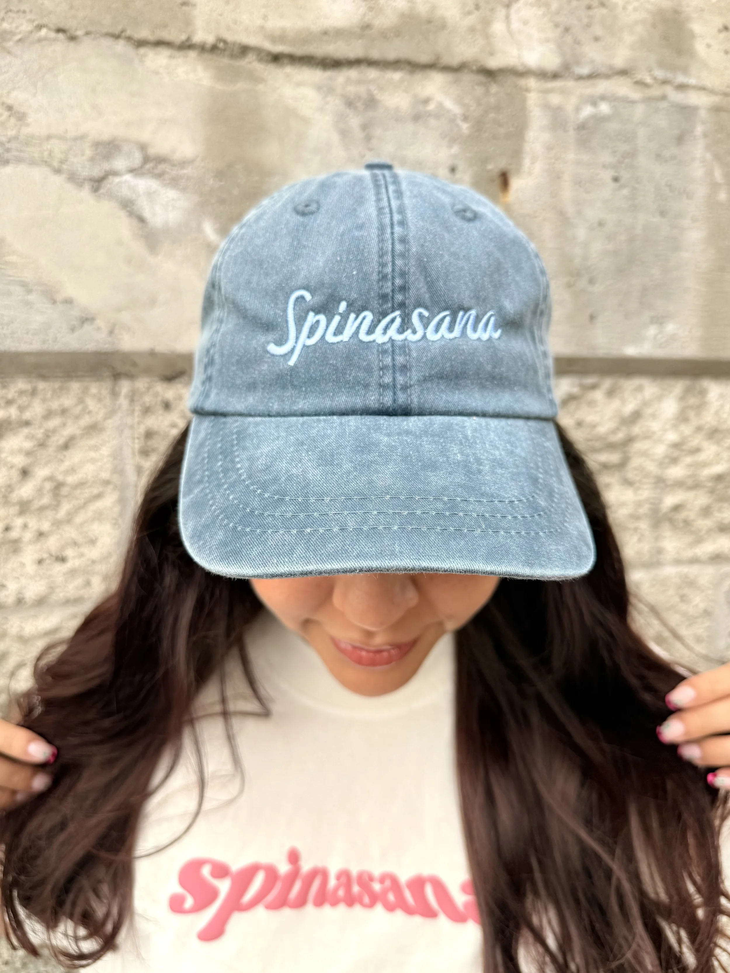 SPINASANA DAD HAT (BLUE)