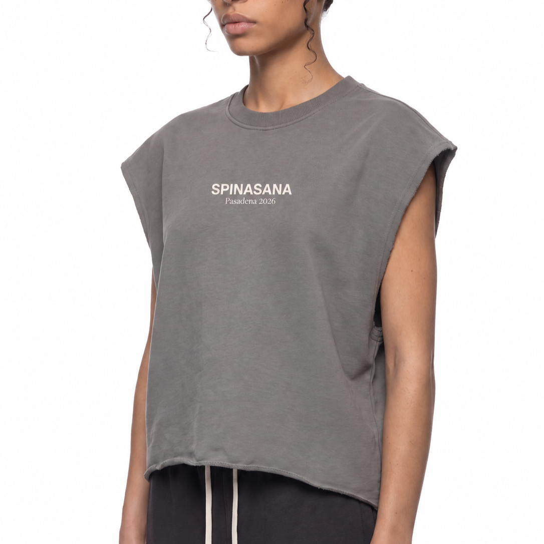 Grey Boxy Tank