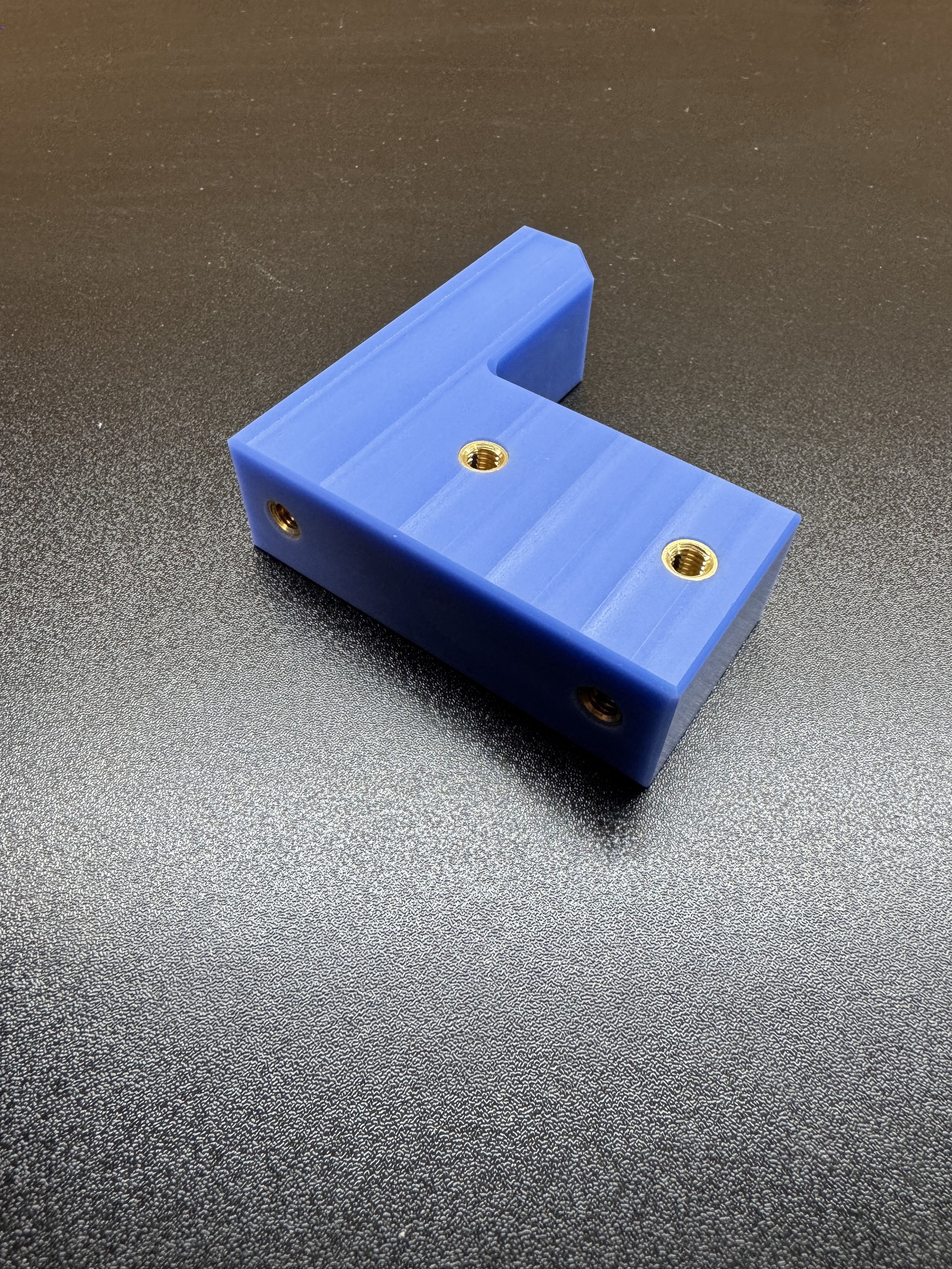 CNC Machine Blue Cast Nylon Component for a fixture.jpeg