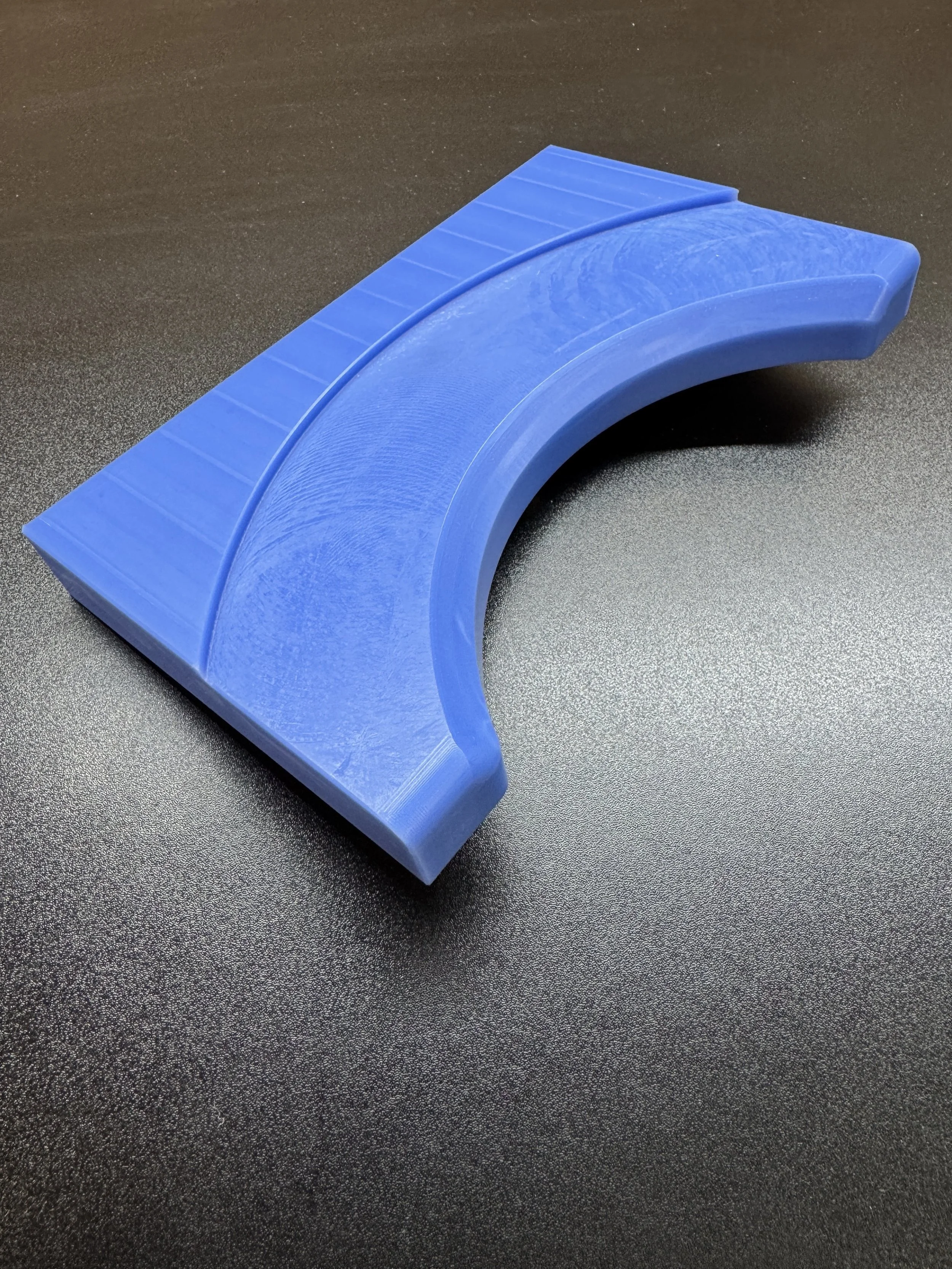 CNC Machine Blue Cast Nylon Component 4.jpeg