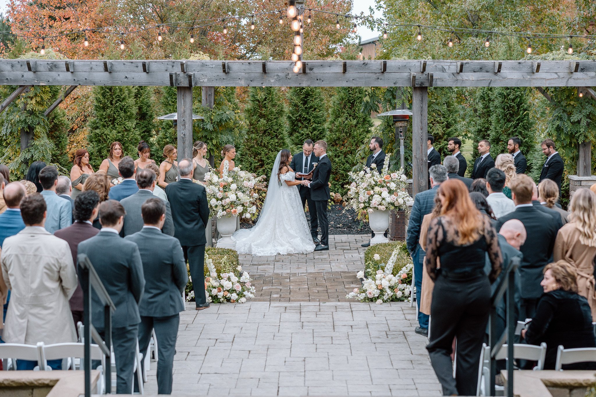 A Romantic Fall Wedding at Willowbrook
