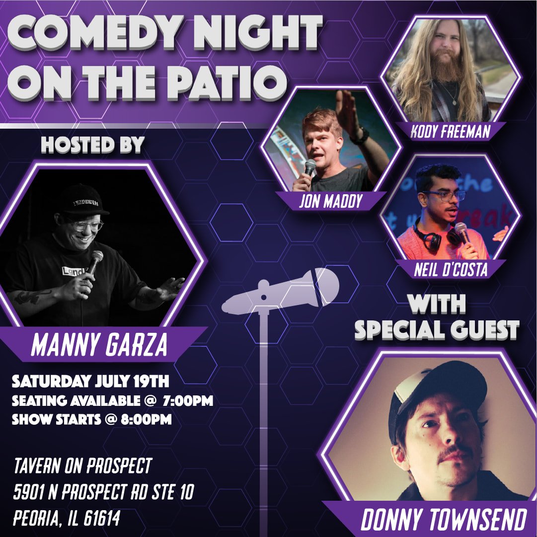 Peoria- Donny Townsend headlines Tavern on Prospect