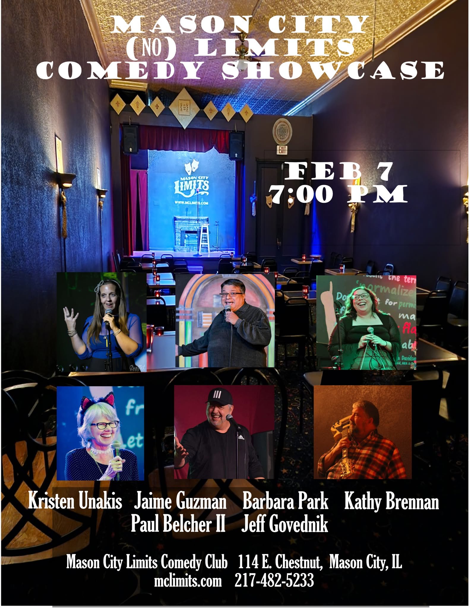 Mason City - No Limits Comedy Showcase