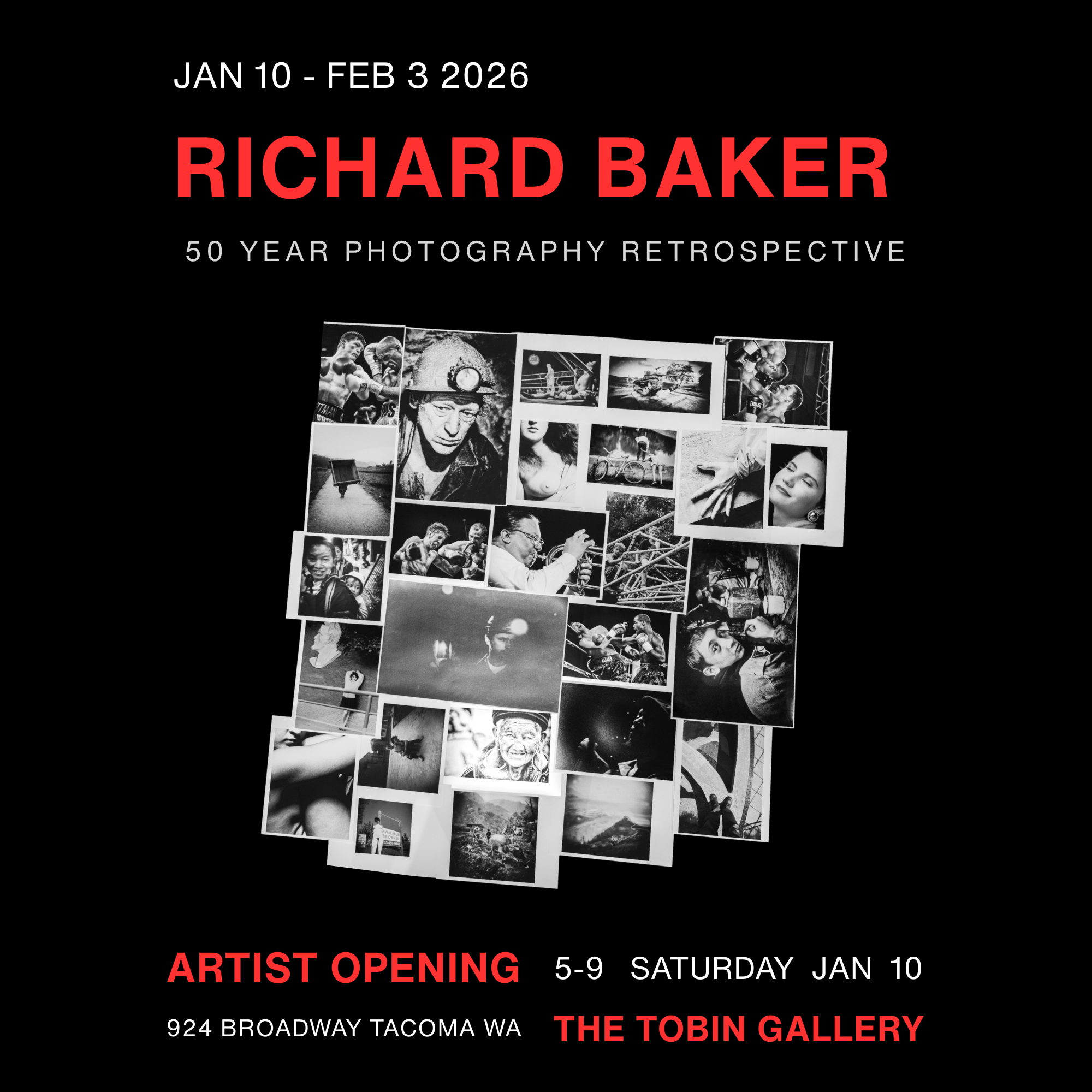 Art Opening: Richard Baker Photography Retrospective