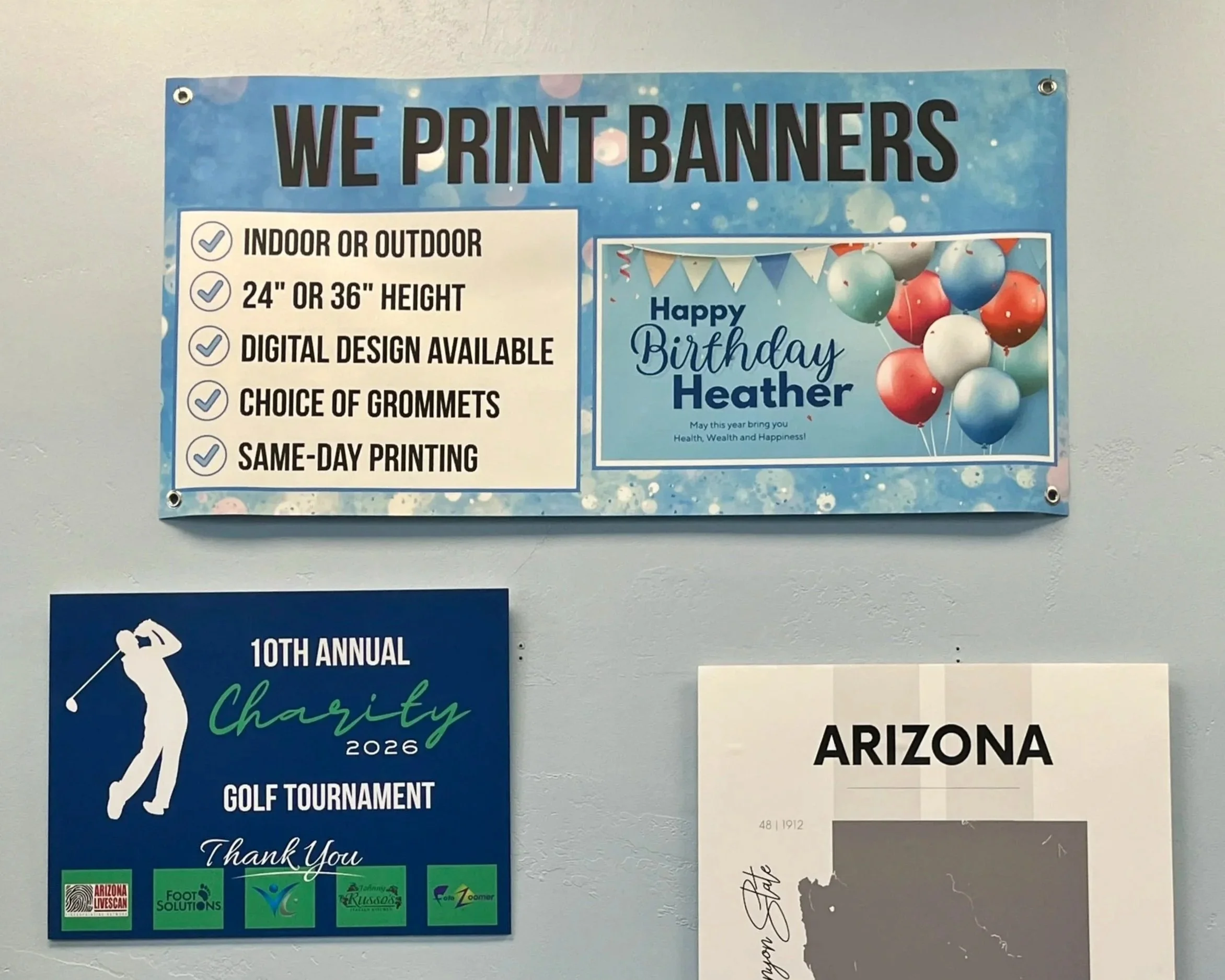 Banners and Event Signs