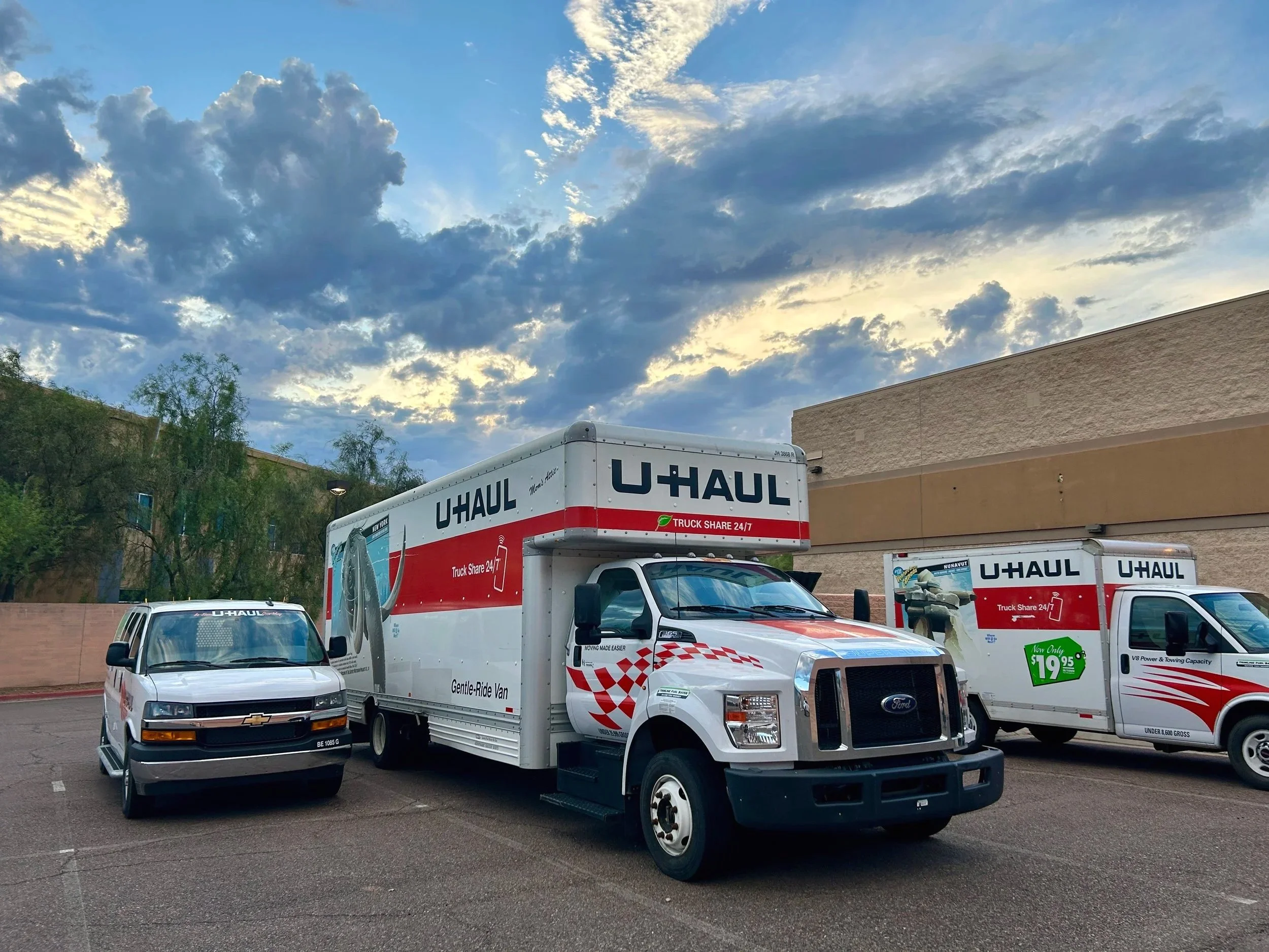 UHaul Rentals at The Grand in Surprise, AZ.