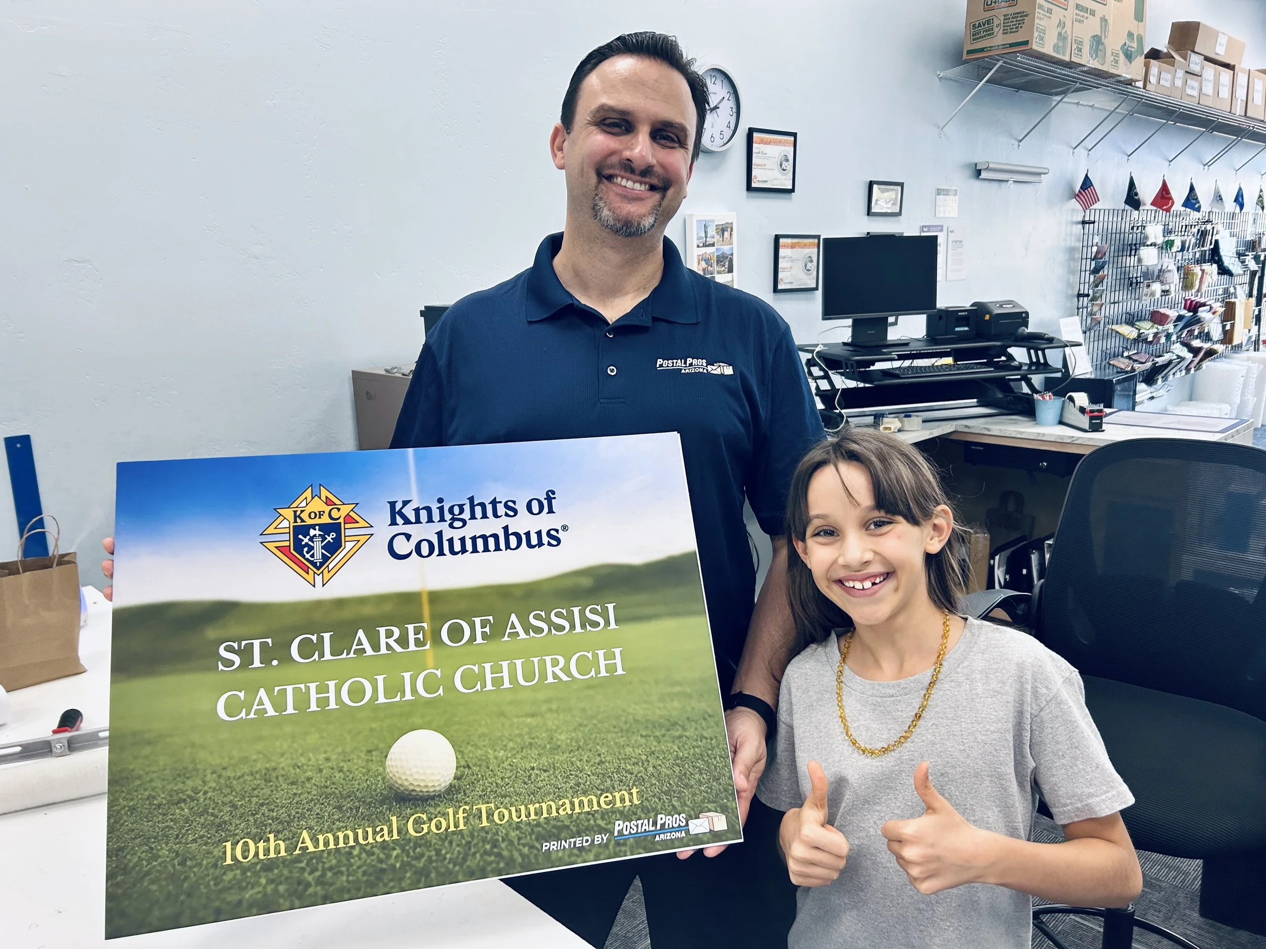 Golf Tournament Yard Sign