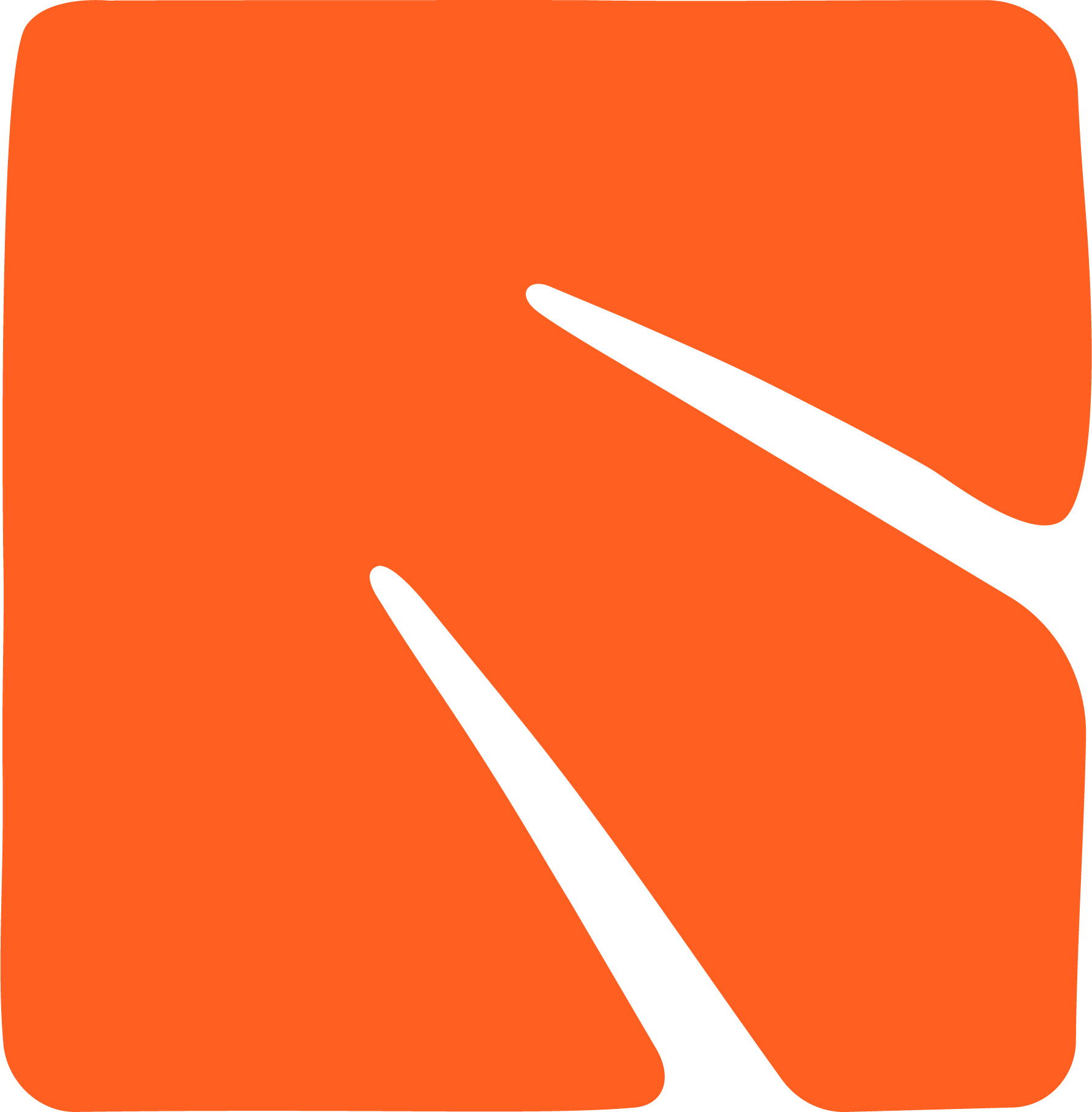 Illustration of a green leaf with dark veins.