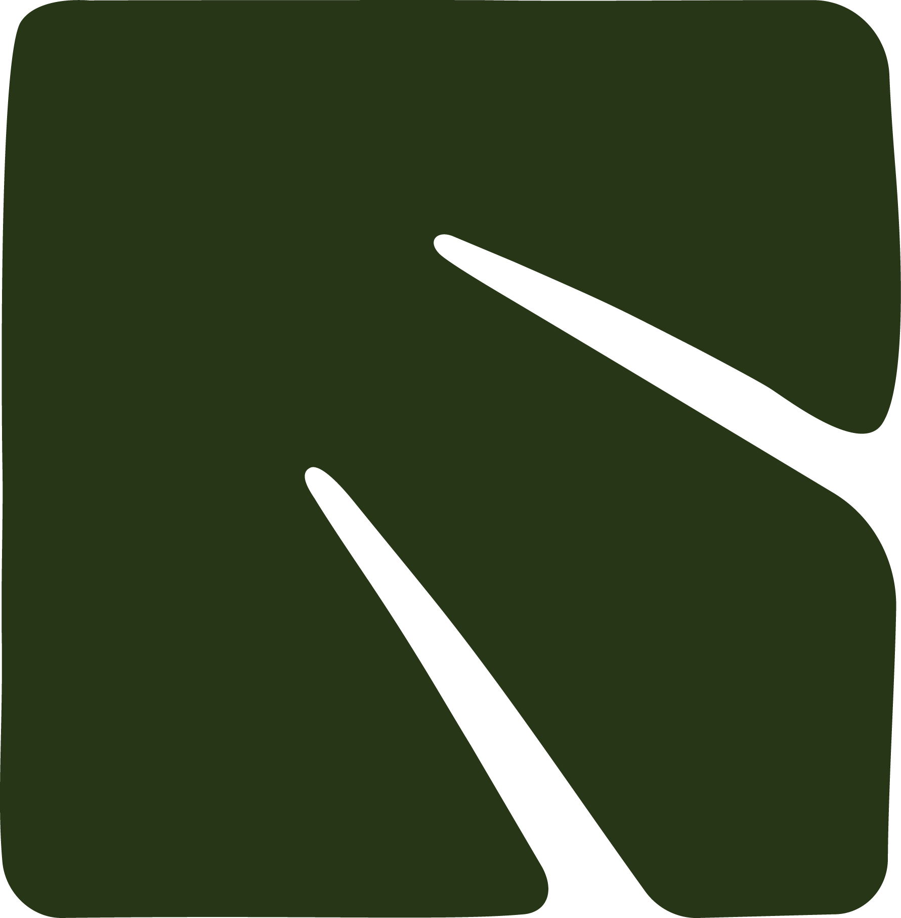 A close-up illustration of orange markers, one pointing diagonally downward and the other pointing diagonally upward.