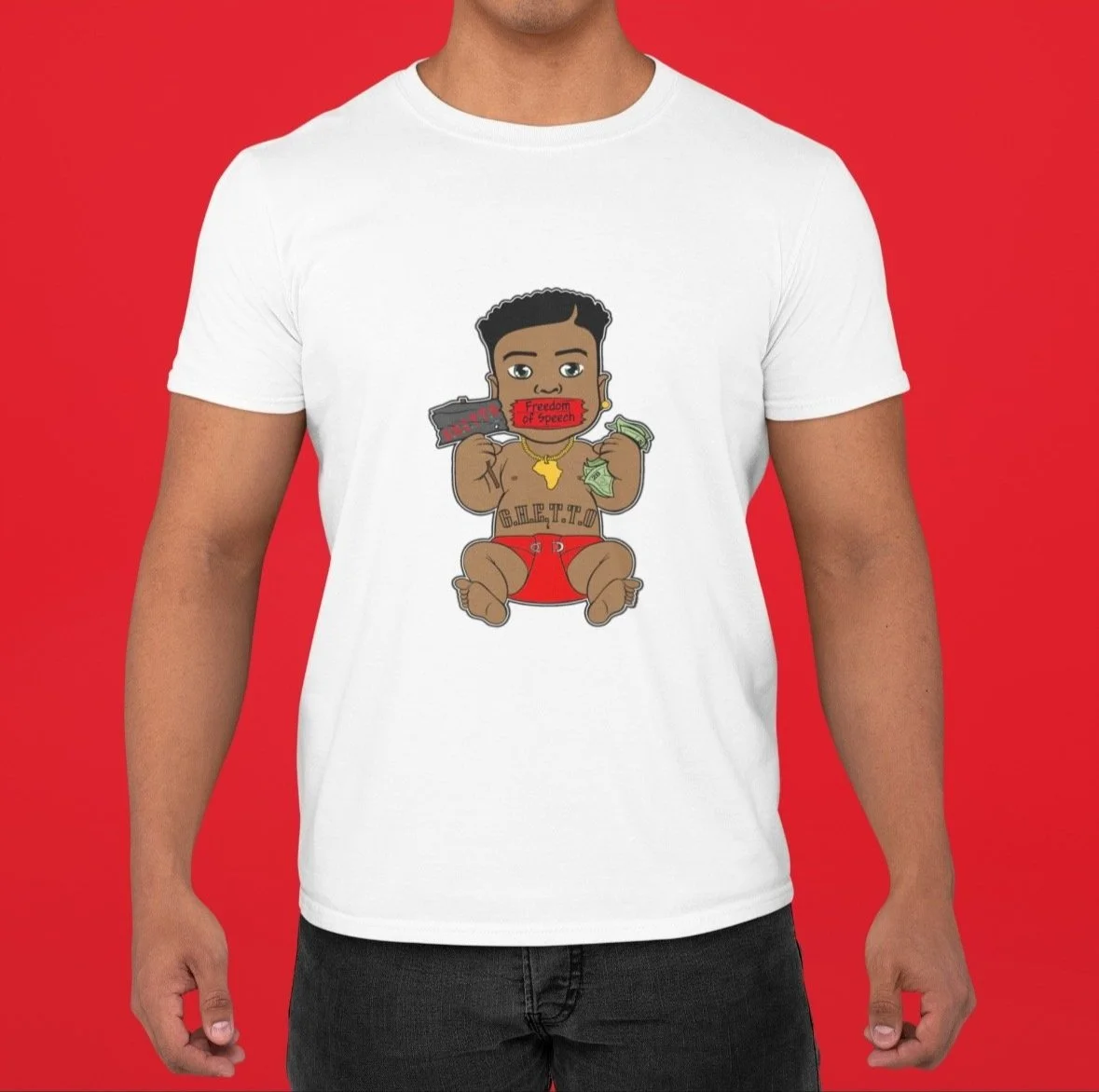 GHETTO  TRADITONAL TEE