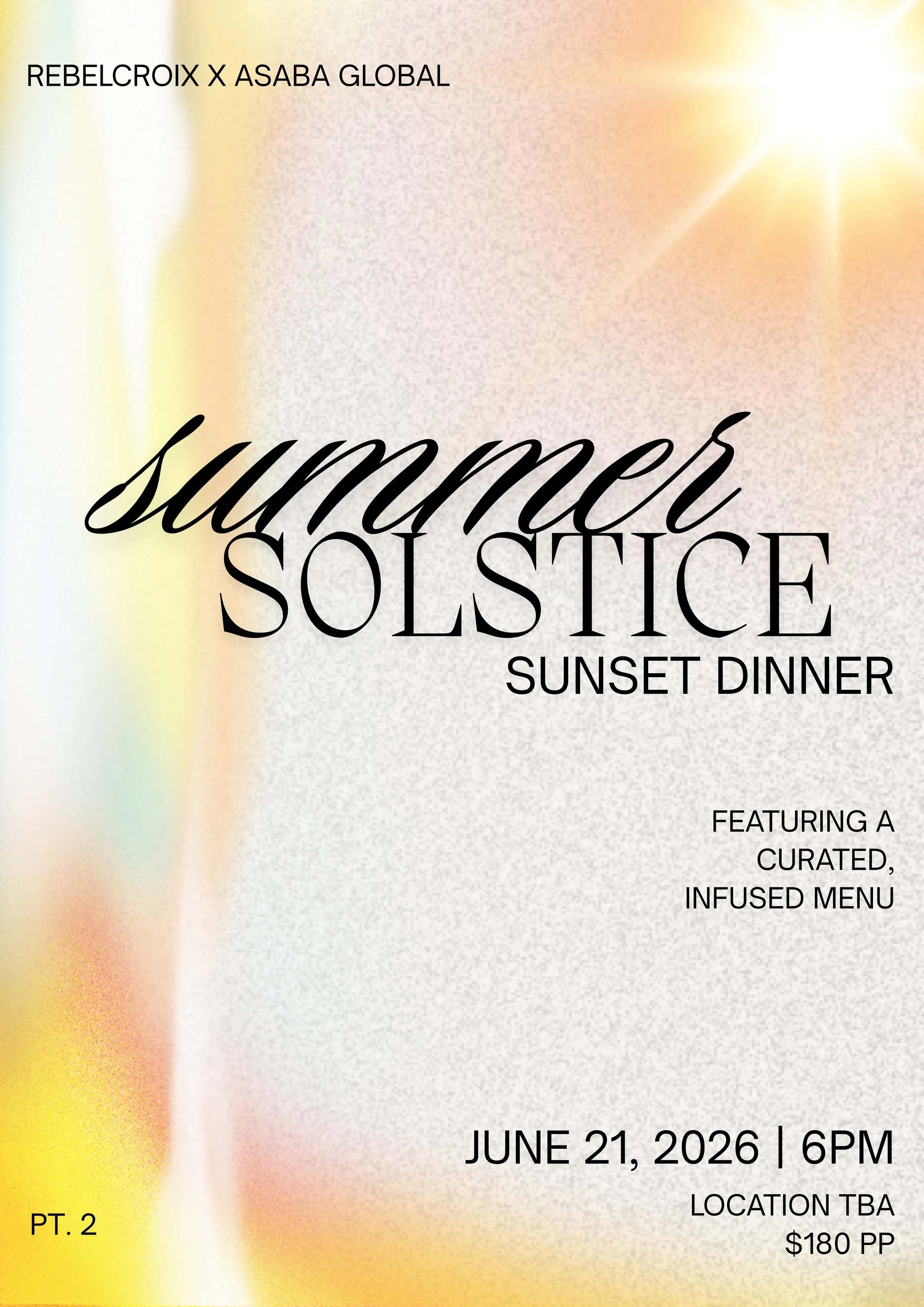 Summer Solstice | St. Croix (June 21st)