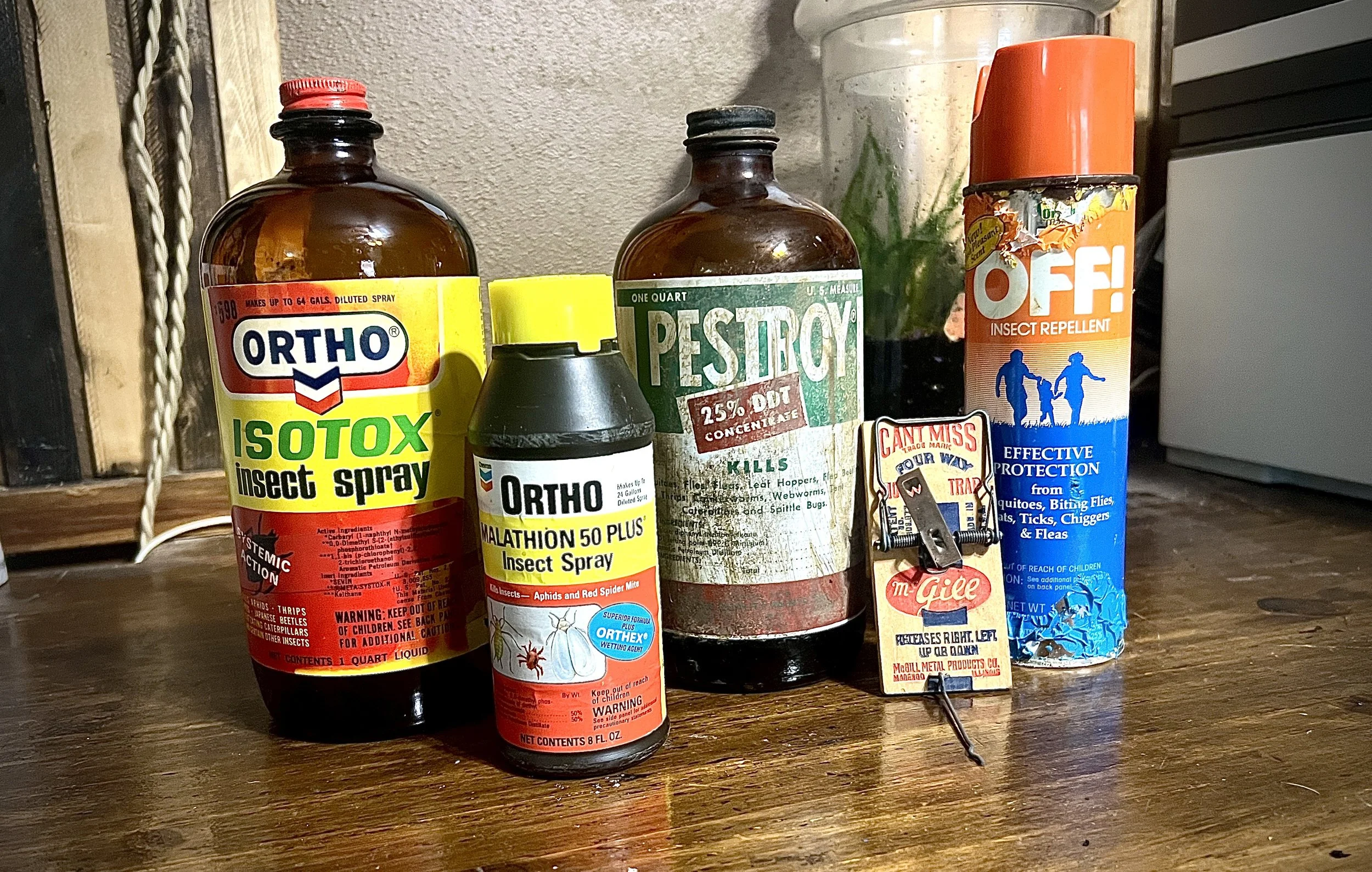 What I Found in My Garage: Three Vintage Pesticides That Tell the Story of American Pest Control