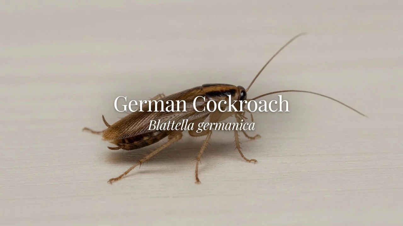 German Cockroach (Blattella germanica)