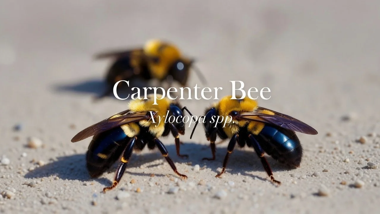 Carpenter Bee (Xylocopa spp.)