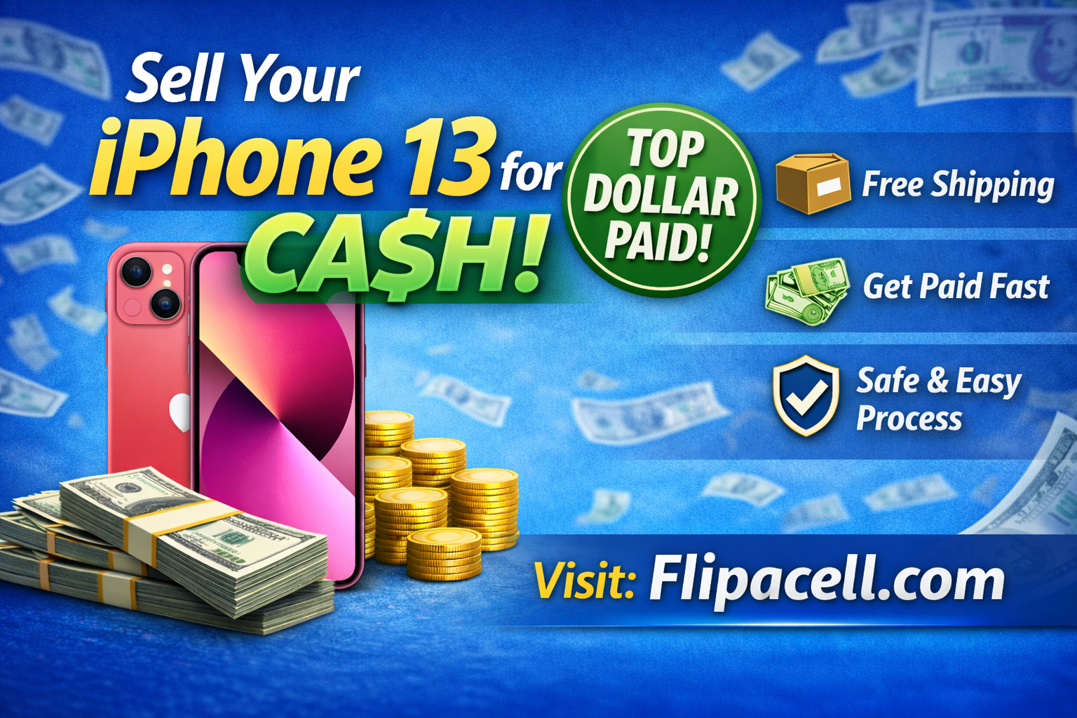 Sell iPhone 13 for Cash – Get Top Dollar with Flipacell