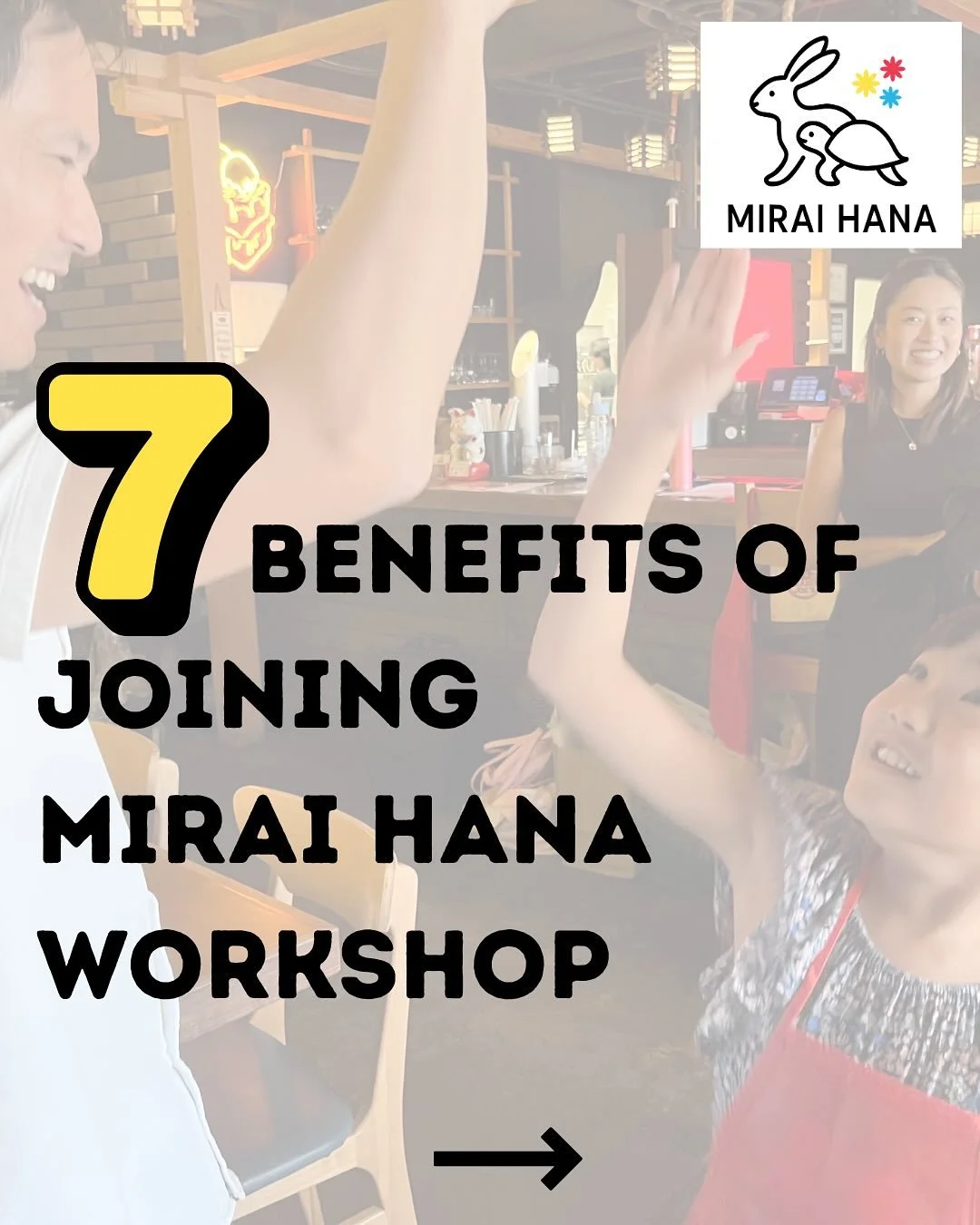 🌸 7 Benefits of Joining MIRAI HANA Workshops 🌸
✨ Hands-on job experience — from chef & DJ to fashion designer, cake artist, travel planner, or even cat café manager!
✨ Make friends beyond school
✨ Led by phD educator, currently t