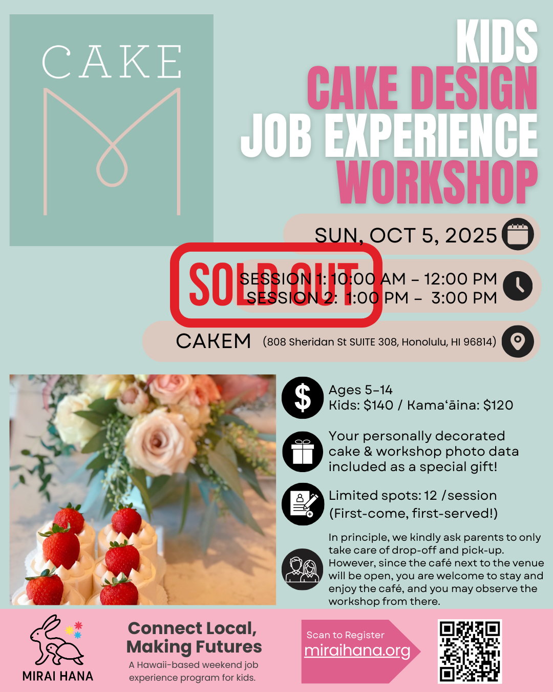 #005. CakeM – Kids Job Experience: Cake Designer Edition