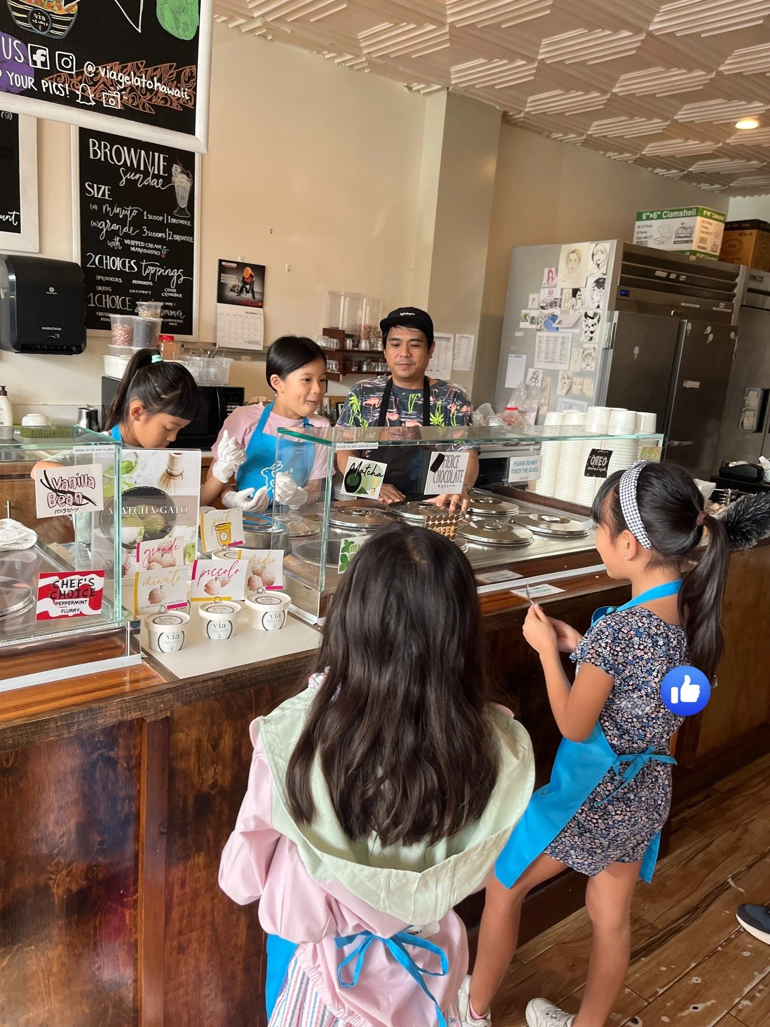 Today, our kids stepped into the world of a real gelato shop at
Via Gelato 🍨✨

They learned how to welcome customers, scoop gelato, choose flavors, fix small problems, serve with care &mdash; and of course, enjoy their hard work at the end!

Some ki