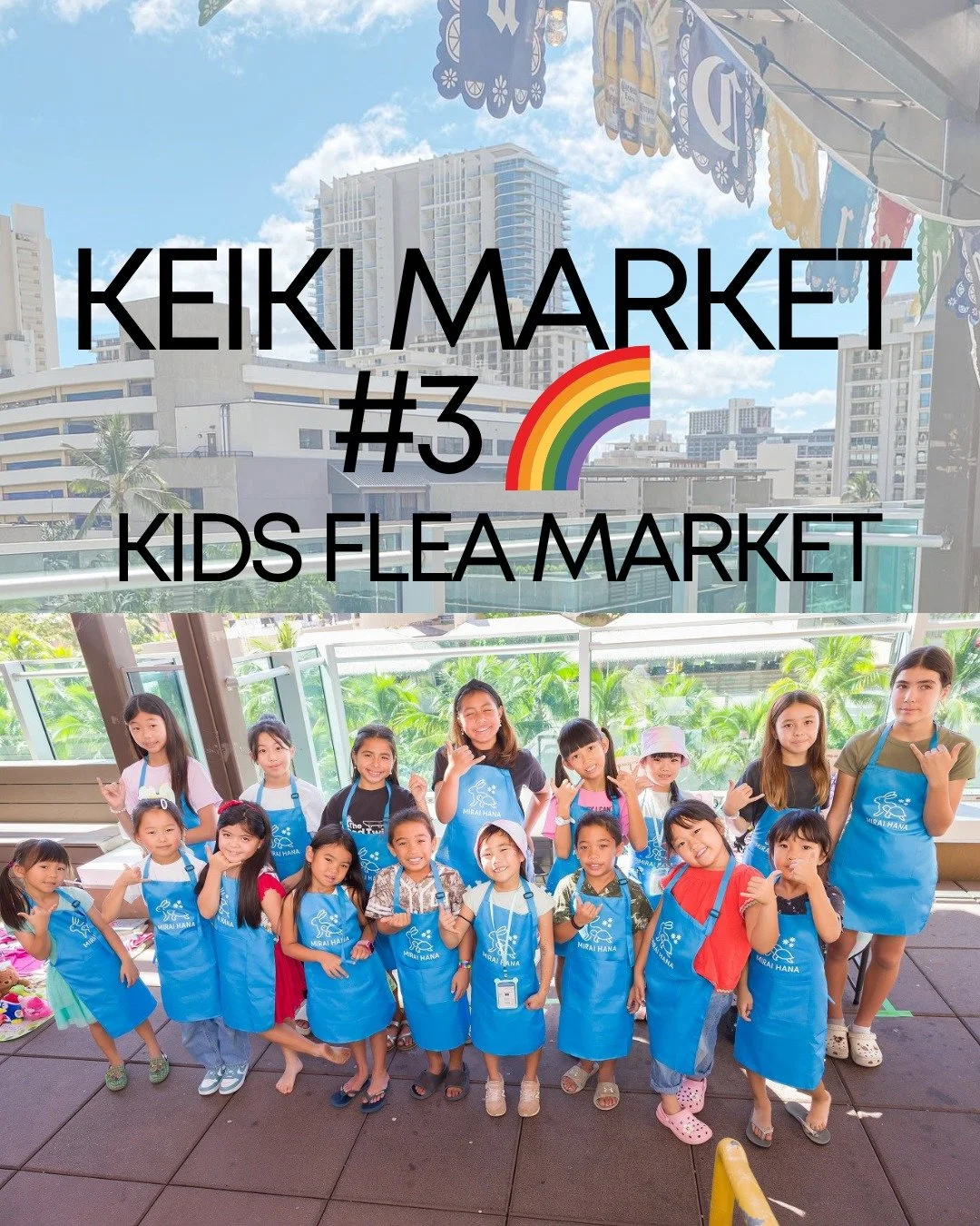 🌈 KEIKI MARKET #3 &ndash; Kids Flea Market
at BŪHO Cocina y Cantina (Waikiki)

A special market where only keiki can shop &amp; sell 🛍️

Children run their own shops, use real money,
and experience what it means to create, sell, and connect.

✨ Wha