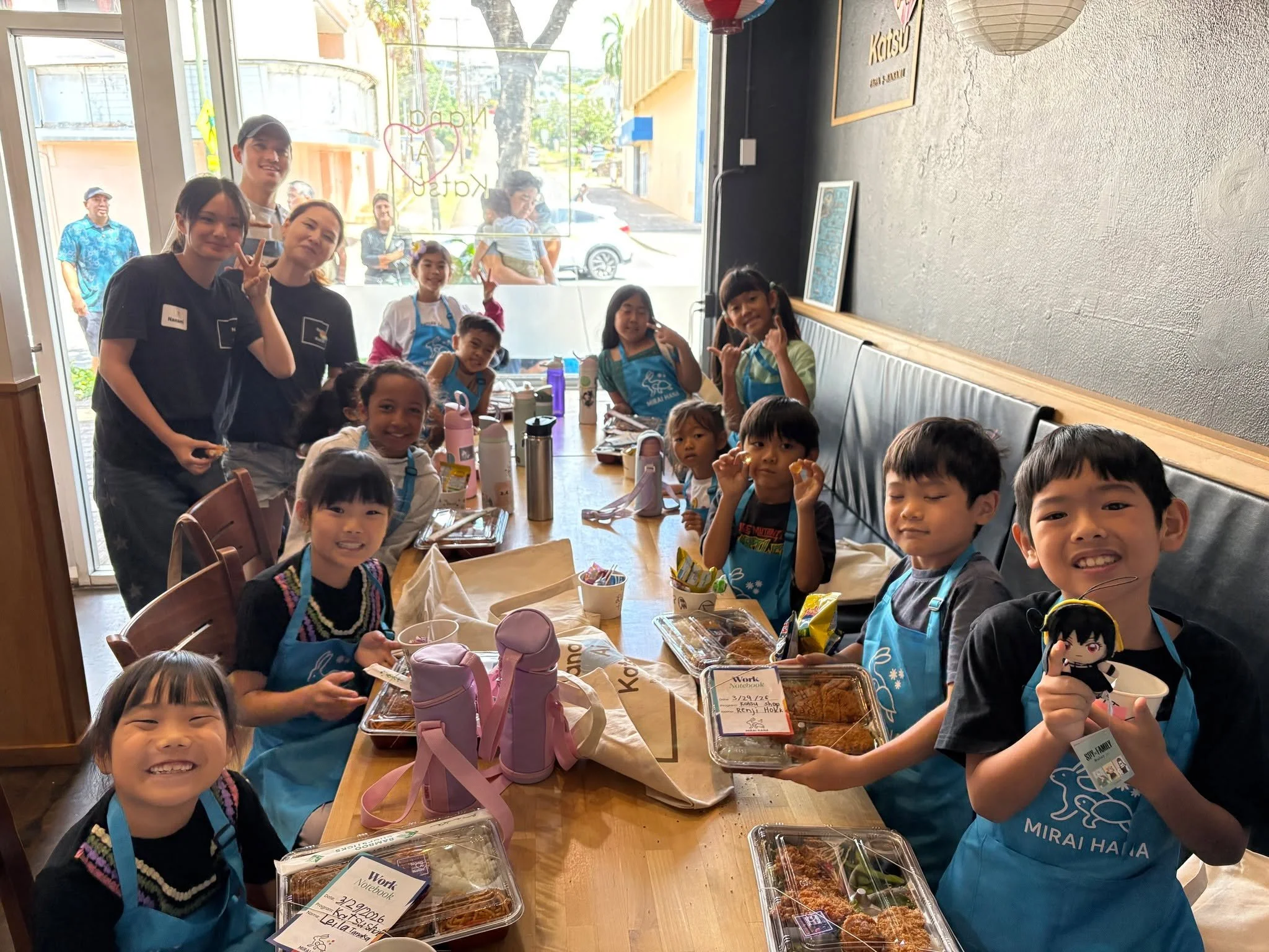 📸 Workshop Report is Live!

Nana Ai Katsu &times; MIRAI HANA
Kids Job Experience #016:
Katsu Shop &amp; Dagashiya Edition 🍱✨

Our newest workshop report is now live!

On Sunday, March 29, 2026,
we hosted a workshop at Nana Ai Katsu &mdash;
a warm a