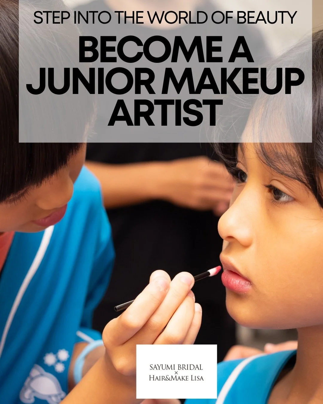 💄✨ Step into the world of a makeup artist

Become a Junior Makeup Artist at HANA FEST!

Kids will learn from a real makeup artist,
explore colors and tools, and
apply makeup on their own face &mdash;

all while experiencing what it feels like to wor