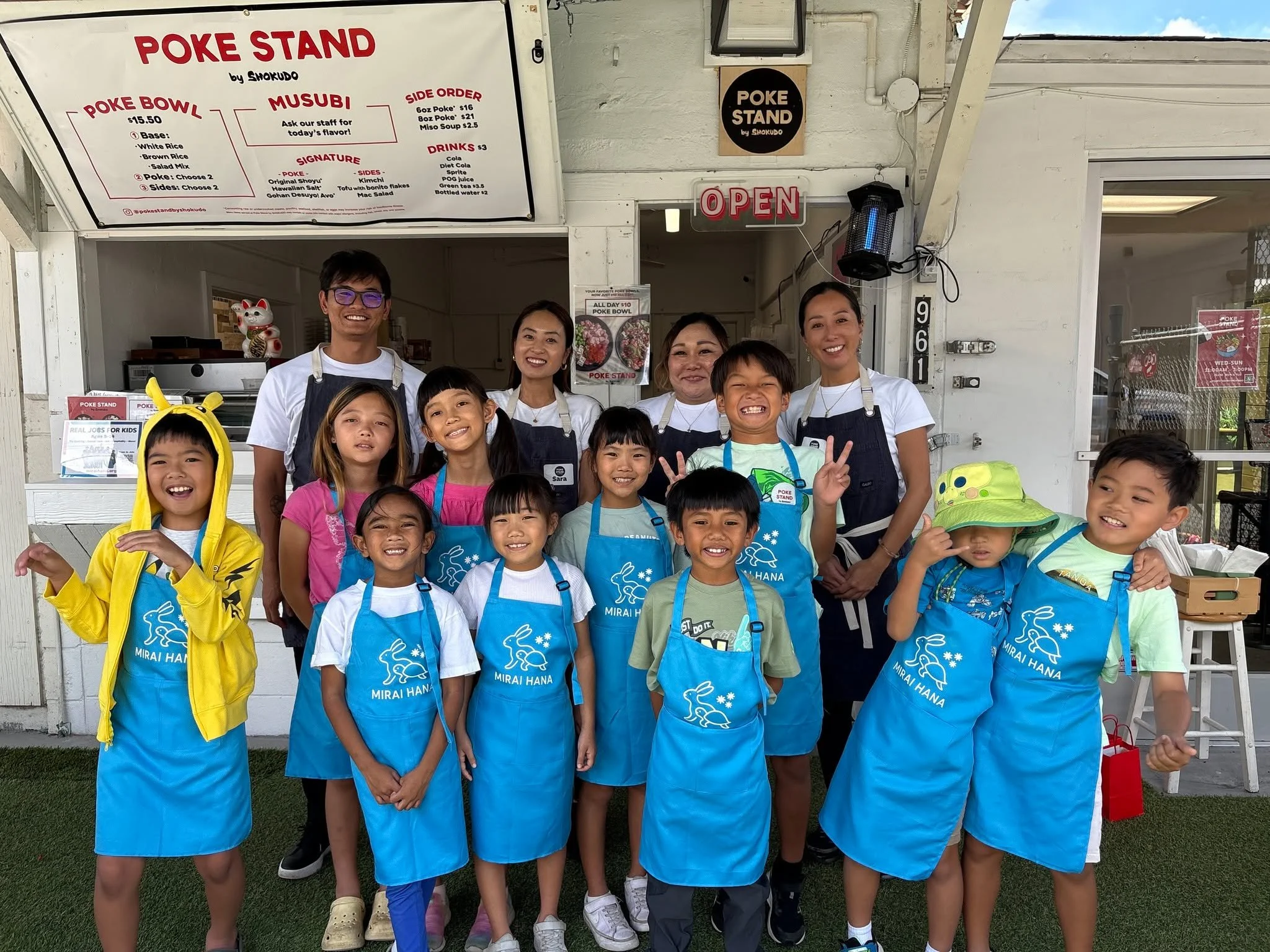 📸 Workshop Report is Live!

Poke Stand by Shokudo &times; MIRAI HANA
Kids Job Experience #020:
Poke Chef Edition 🐟✨
@pokestandbyshokudo 

On Mother&rsquo;s Day, 11 children stepped into the role of &ldquo;Junior Poke Chef&rdquo; at Poke Stand by Sh