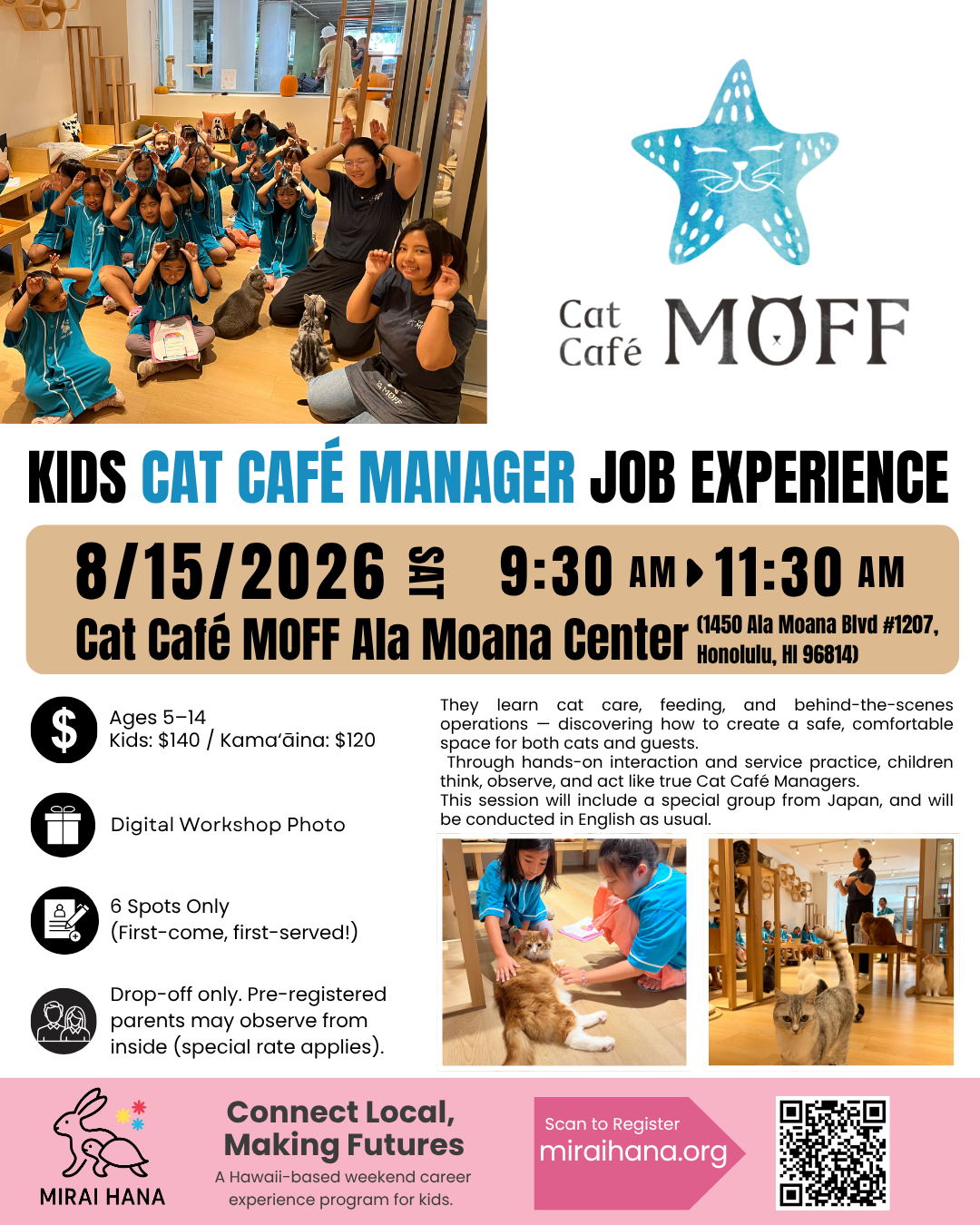 2026Cat Cafe MOFF__Mirai Hana Kids Job Experience Workshop (3).png