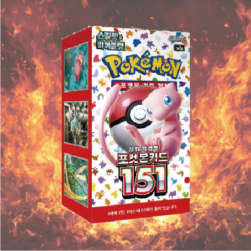 Pokémon Sv2a 151 Korean Edition Cards - 30-Pack Extravaganza
