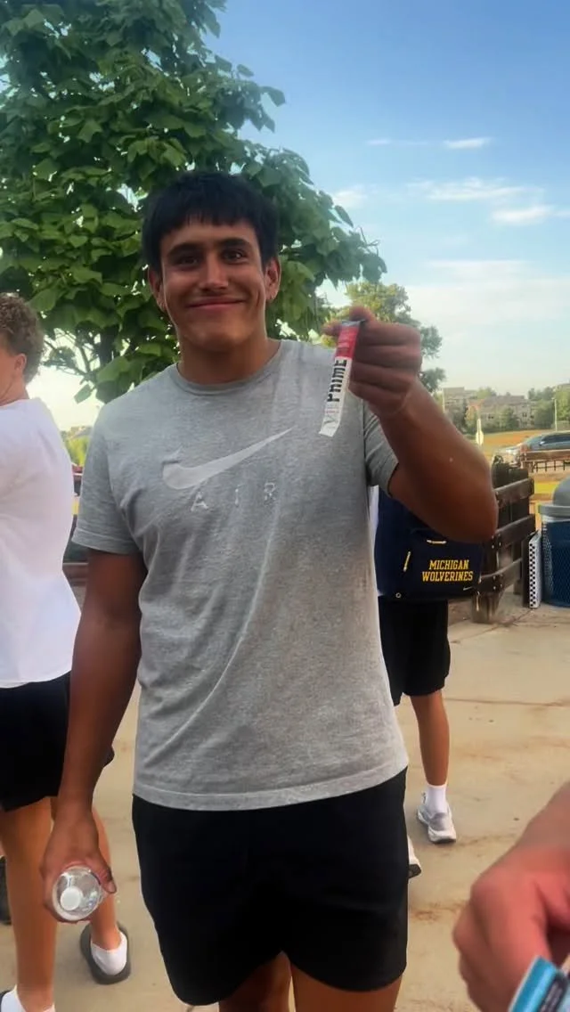 How is Titan football prepping for our 2025 Season kickoff tomorrow? Step#1: HYDRATE with @prime