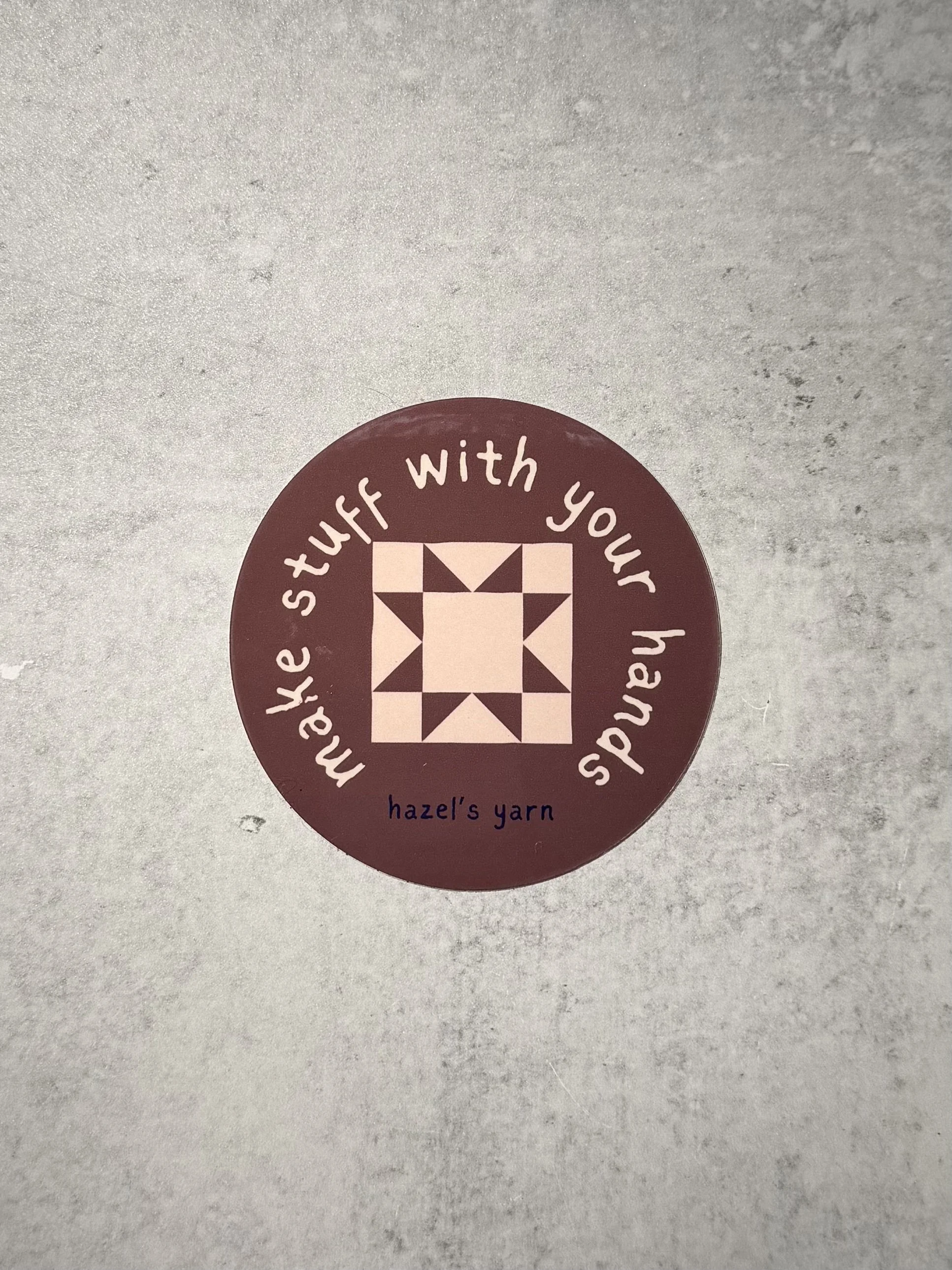 Make Stuff With Your Hands Sticker