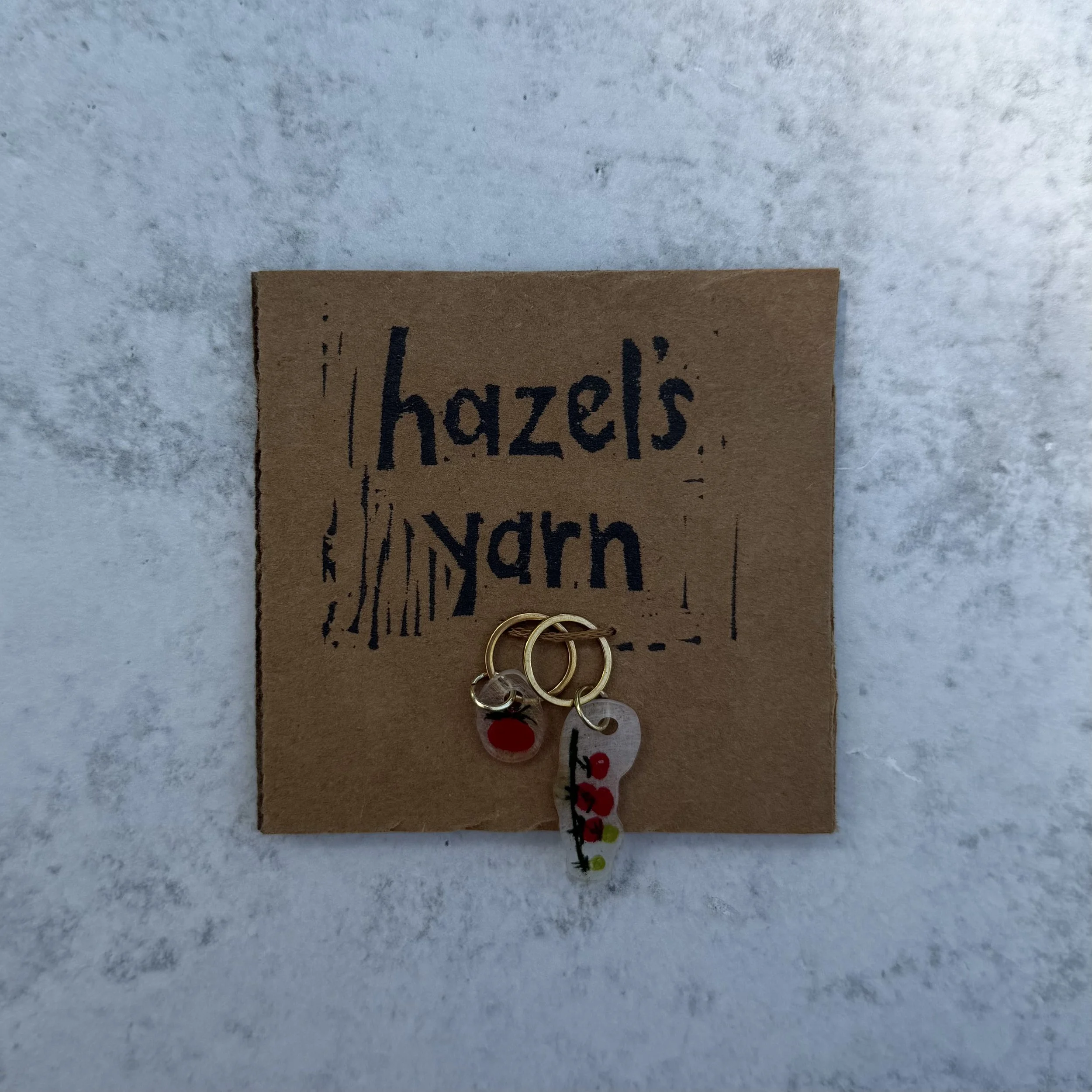 Tomato Stitch Markers