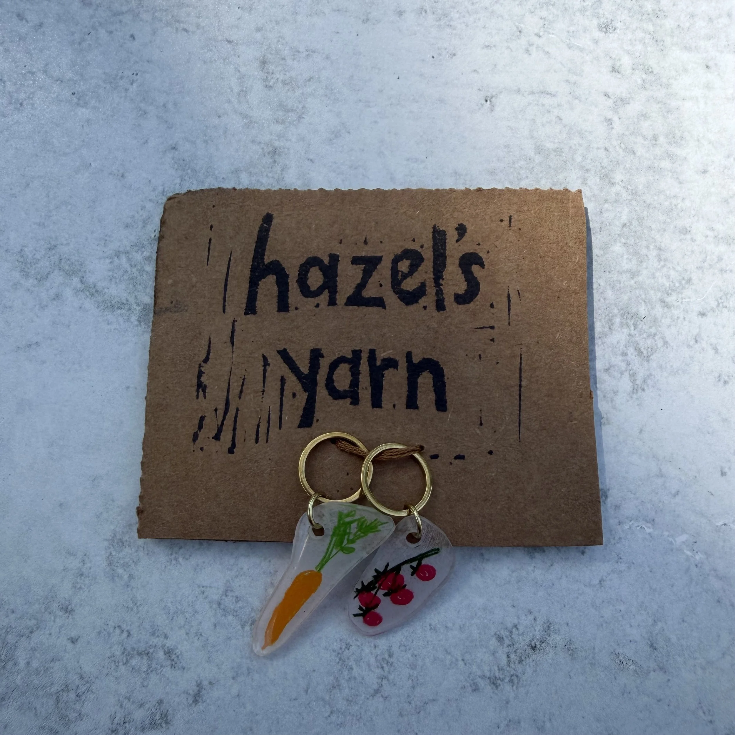 Tomato and Carrot Stitch Markers (v2)
