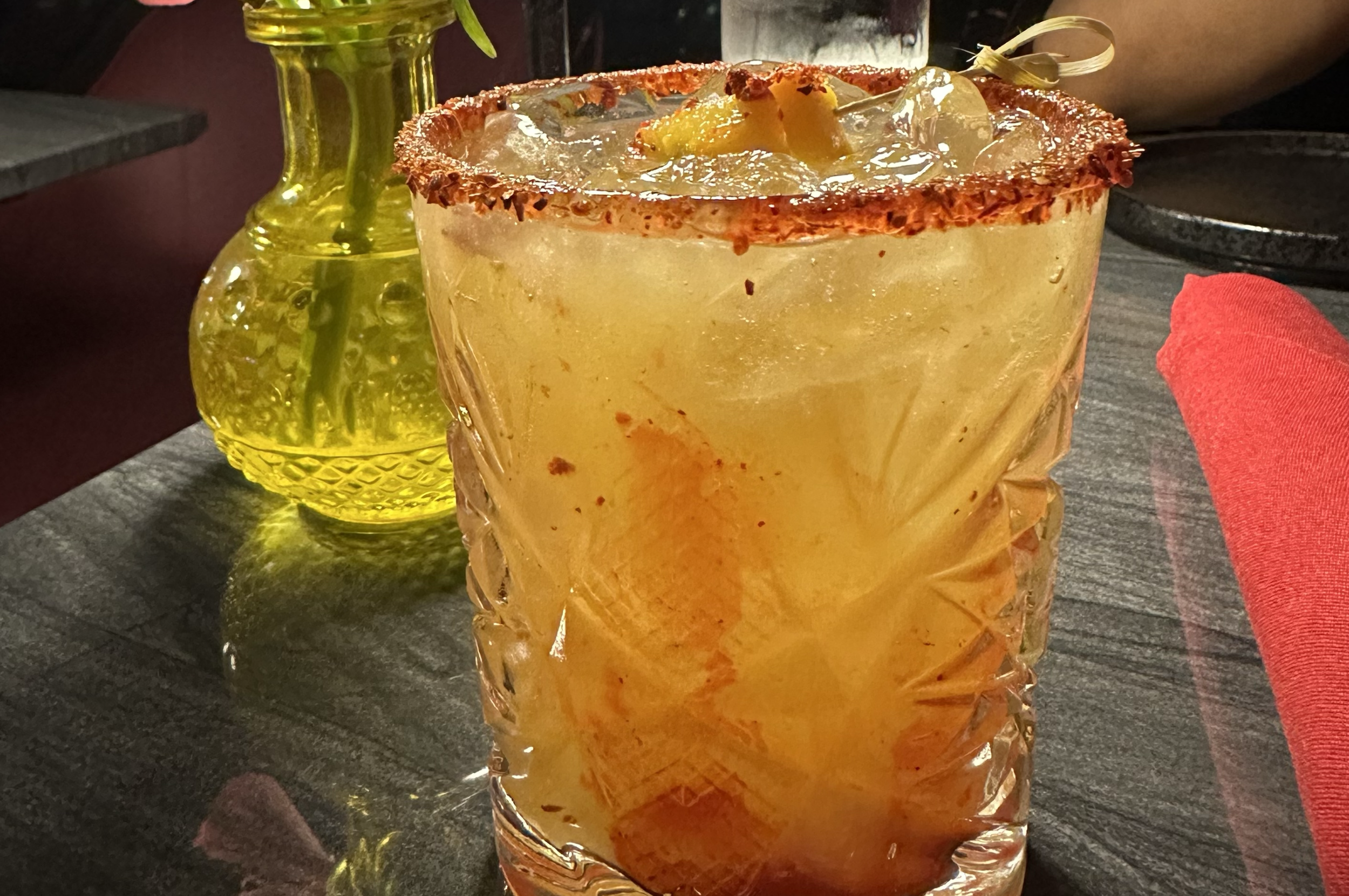  Mango margarita at Clandestino 