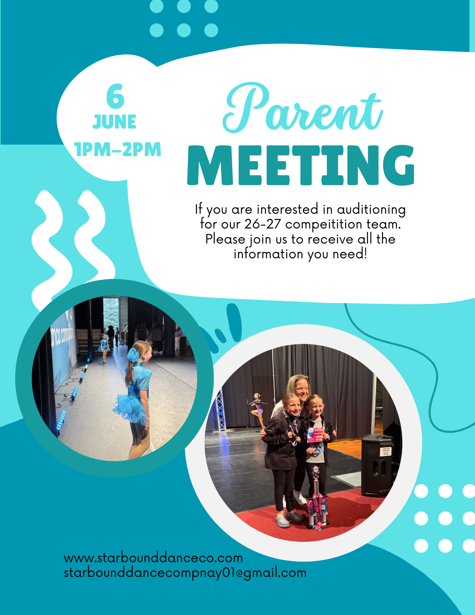 Competition Parent Info Meeting 