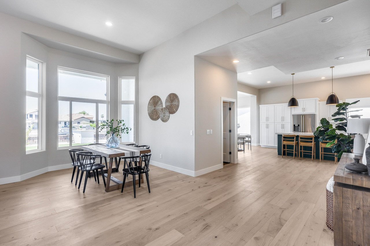 Dining Room and Entrance After