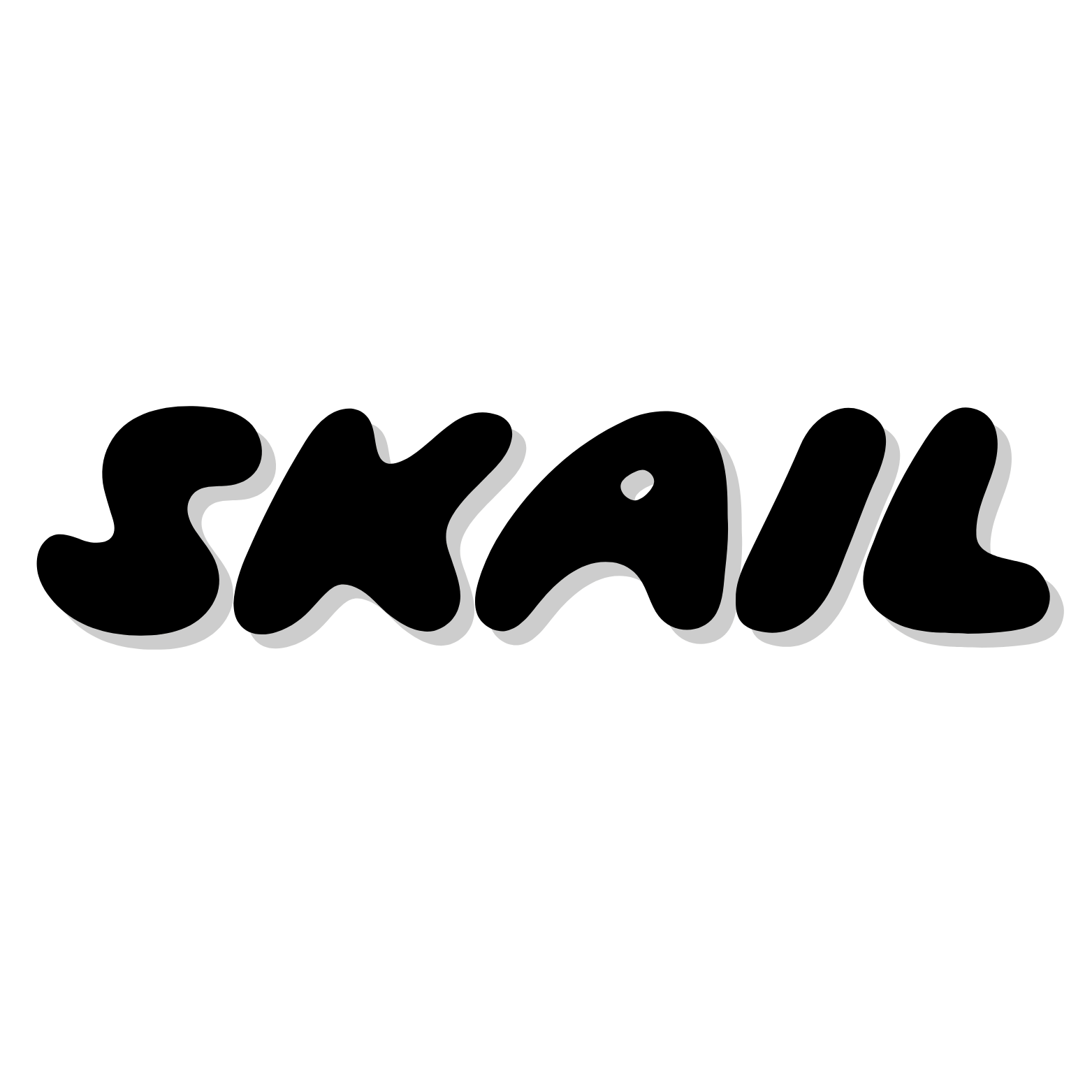 Black background with stylized silver text that reads 'Merry Christmas'.